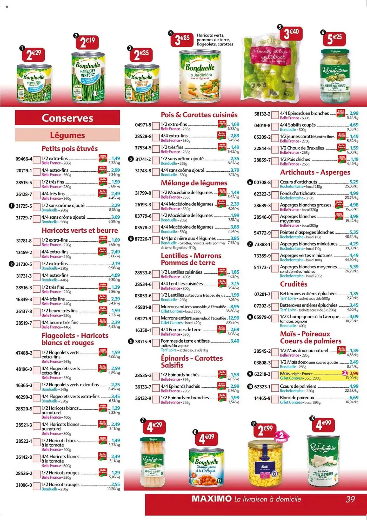 Catalogue Maximo du 7 juillet au 3 août 2025 - Catalogue page 39