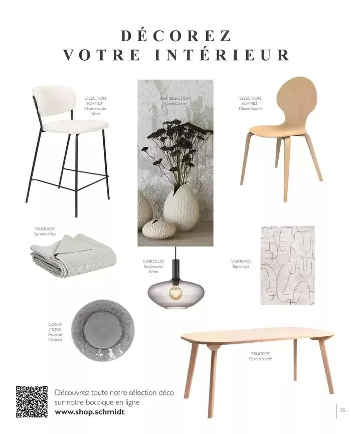 SCHMIDT 2025 du 8 janvier au 31 décembre 2025 - Catalogue page 35