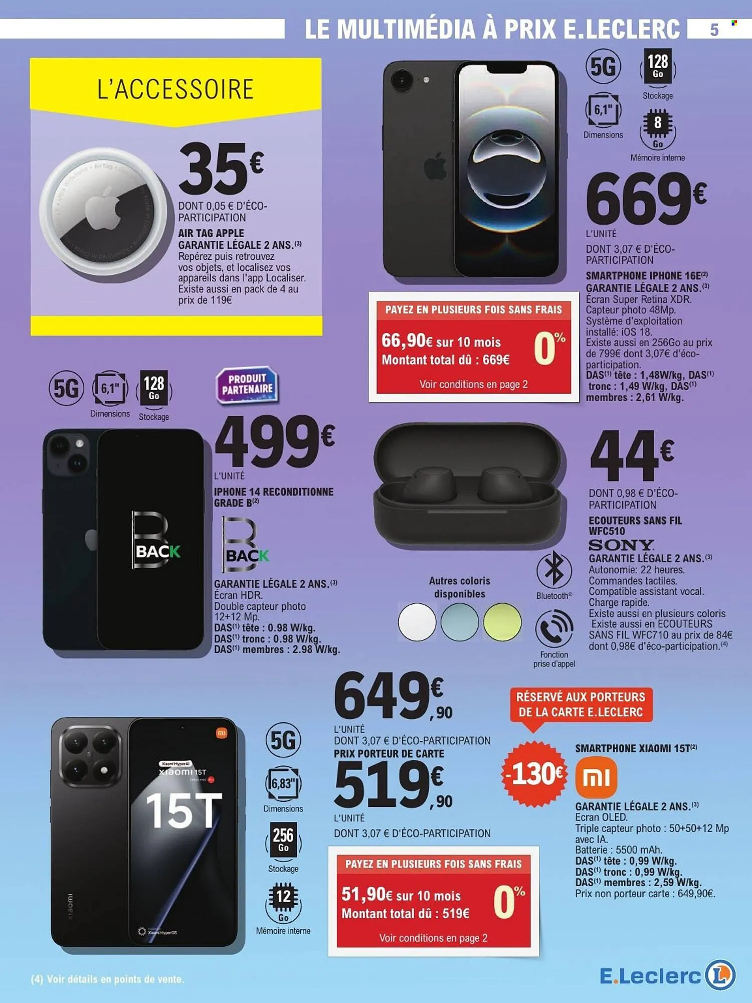 Catalogue E.Leclerc du 2 décembre au 24 décembre 2025 - Catalogue page 5