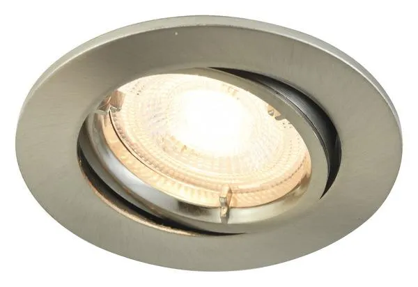 Spot orientable chrome brossé led intégrée IP20 - Colours