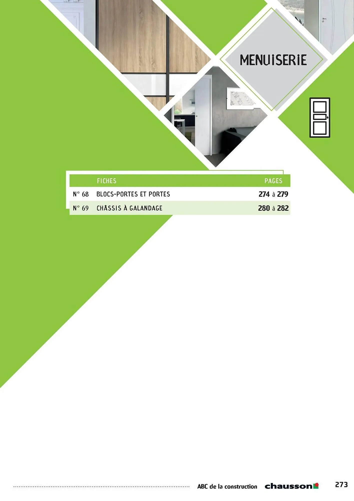 Catalogue Chausson Matériaux du 2 mai au 31 décembre 2025 - Catalogue page 275