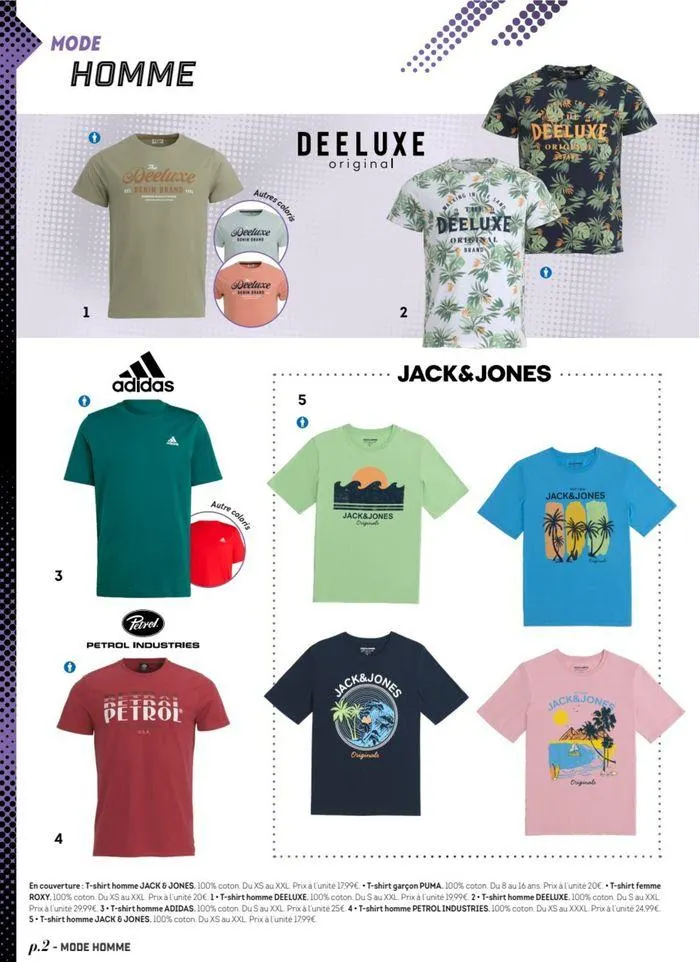 Sélection T-shirts du 8 mai au 26 mai 2024 - Catalogue page 2