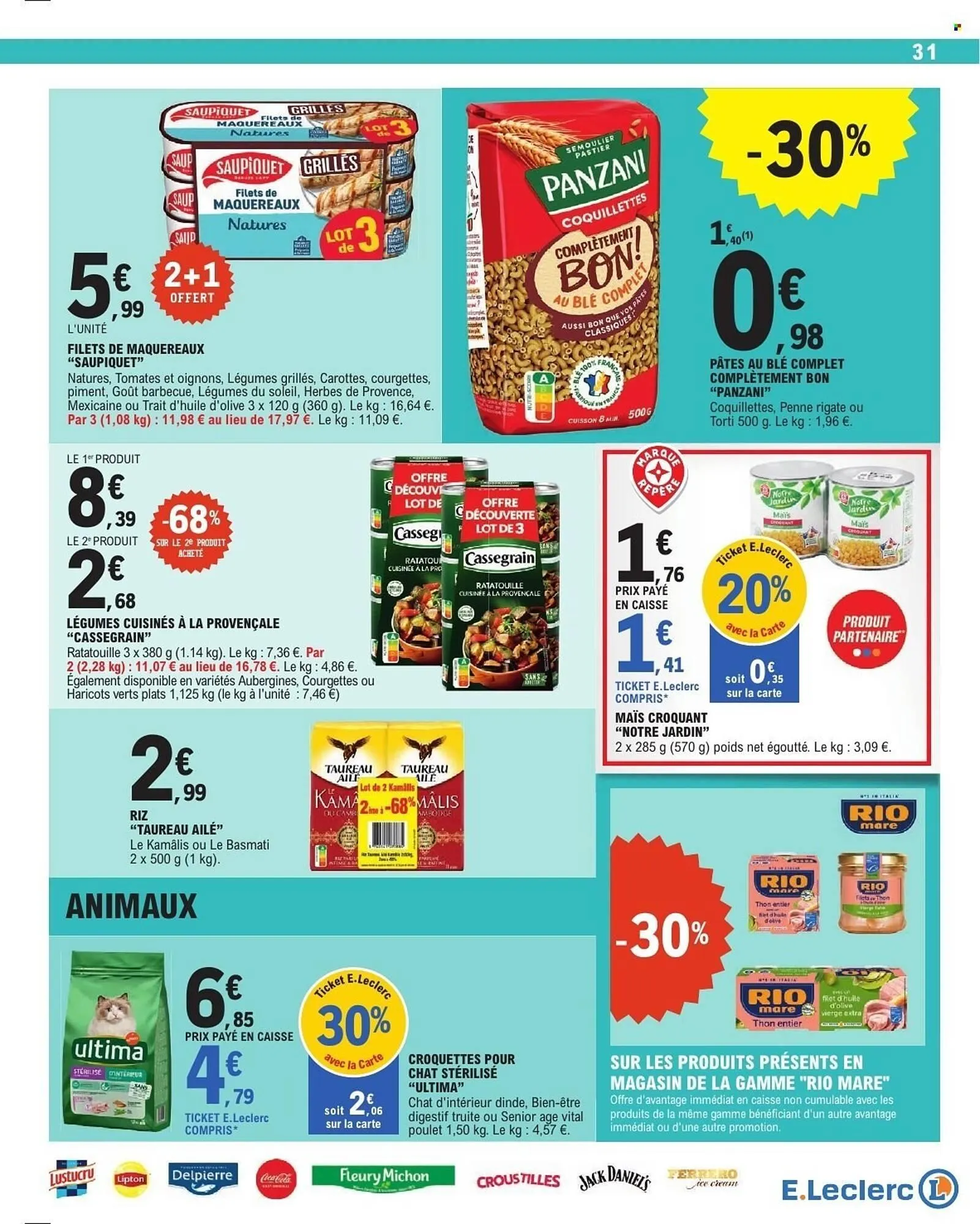 Catalogue E.Leclerc du 15 juillet au 26 juillet 2025 - Catalogue page 31