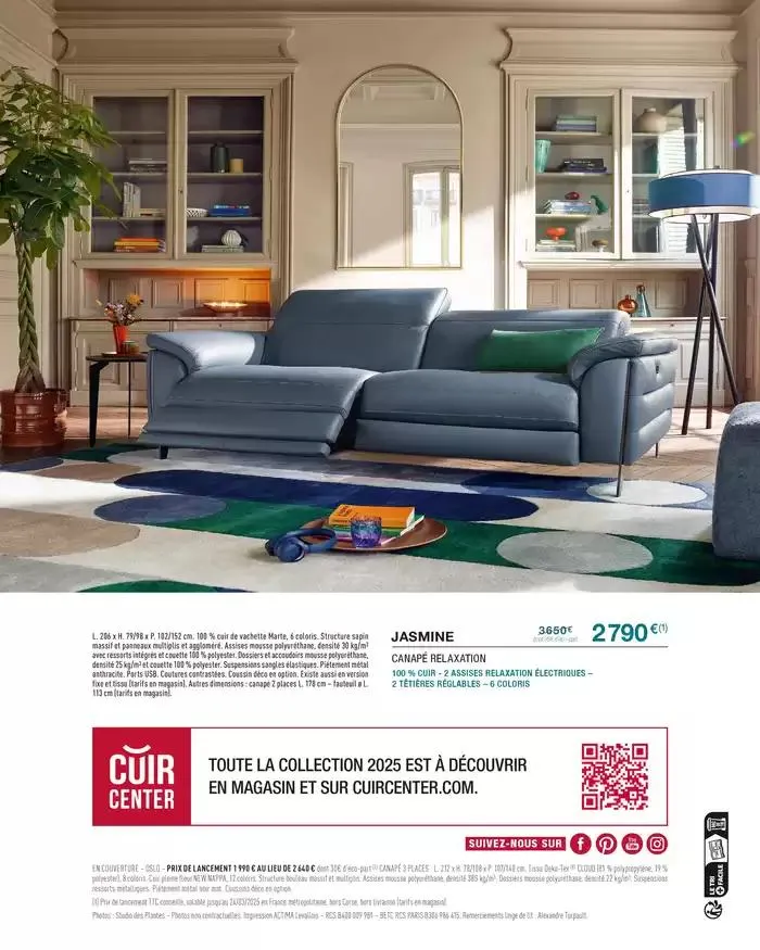 PRIX DE LANCEMENT EXCEPTIONNELS du 31 mars au 31 décembre 2025 - Catalogue page 24