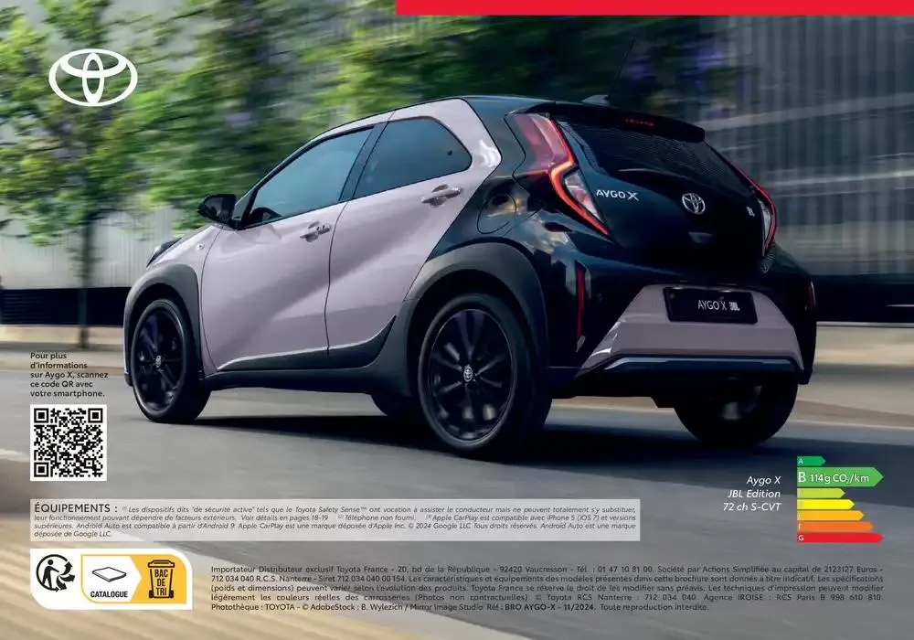 Toyota Aygo X du 6 novembre au 6 novembre 2025 - Catalogue page 48
