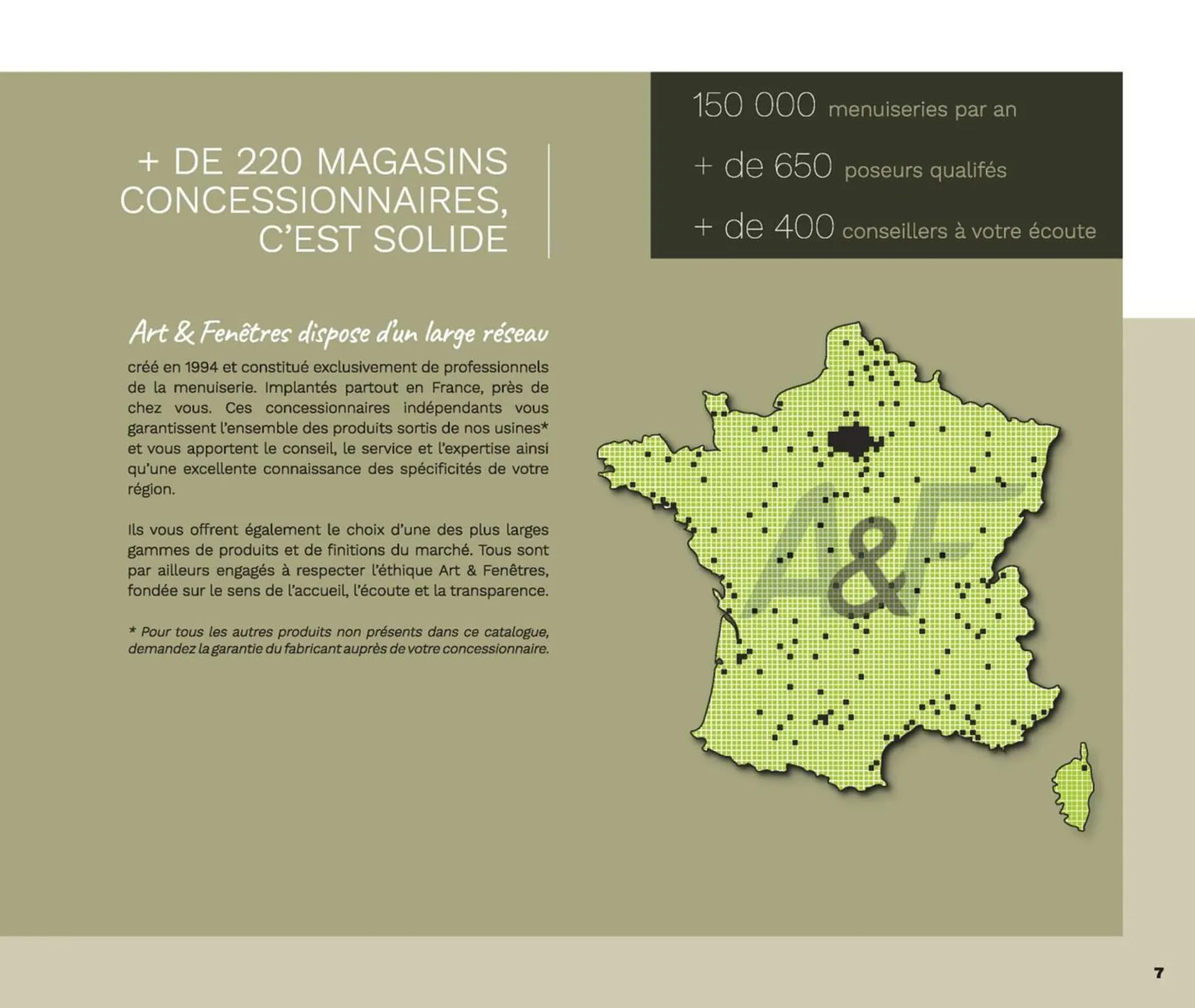 Catalogue Art & Fenêtres du 29 août au 31 décembre 2023 - Catalogue page 7