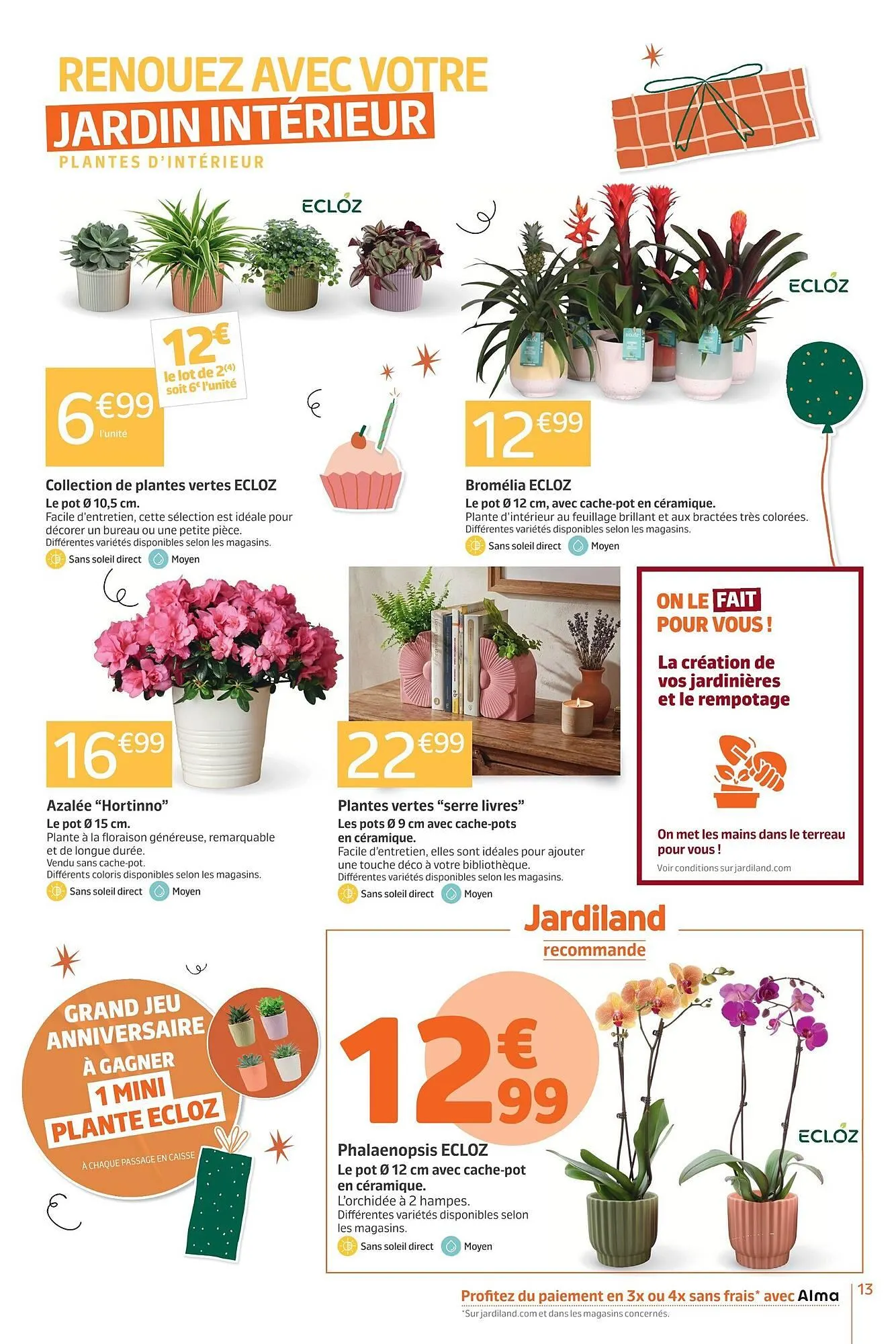 Catalogue Jardiland du 22 avril au 3 mai 2026 - Catalogue page 13