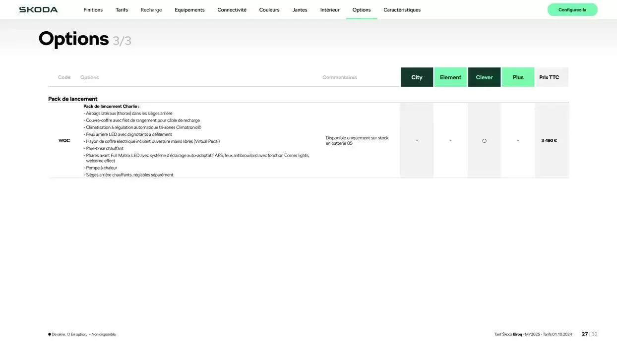 Elroq 50 du 15 octobre au 15 octobre 2025 - Catalogue page 27