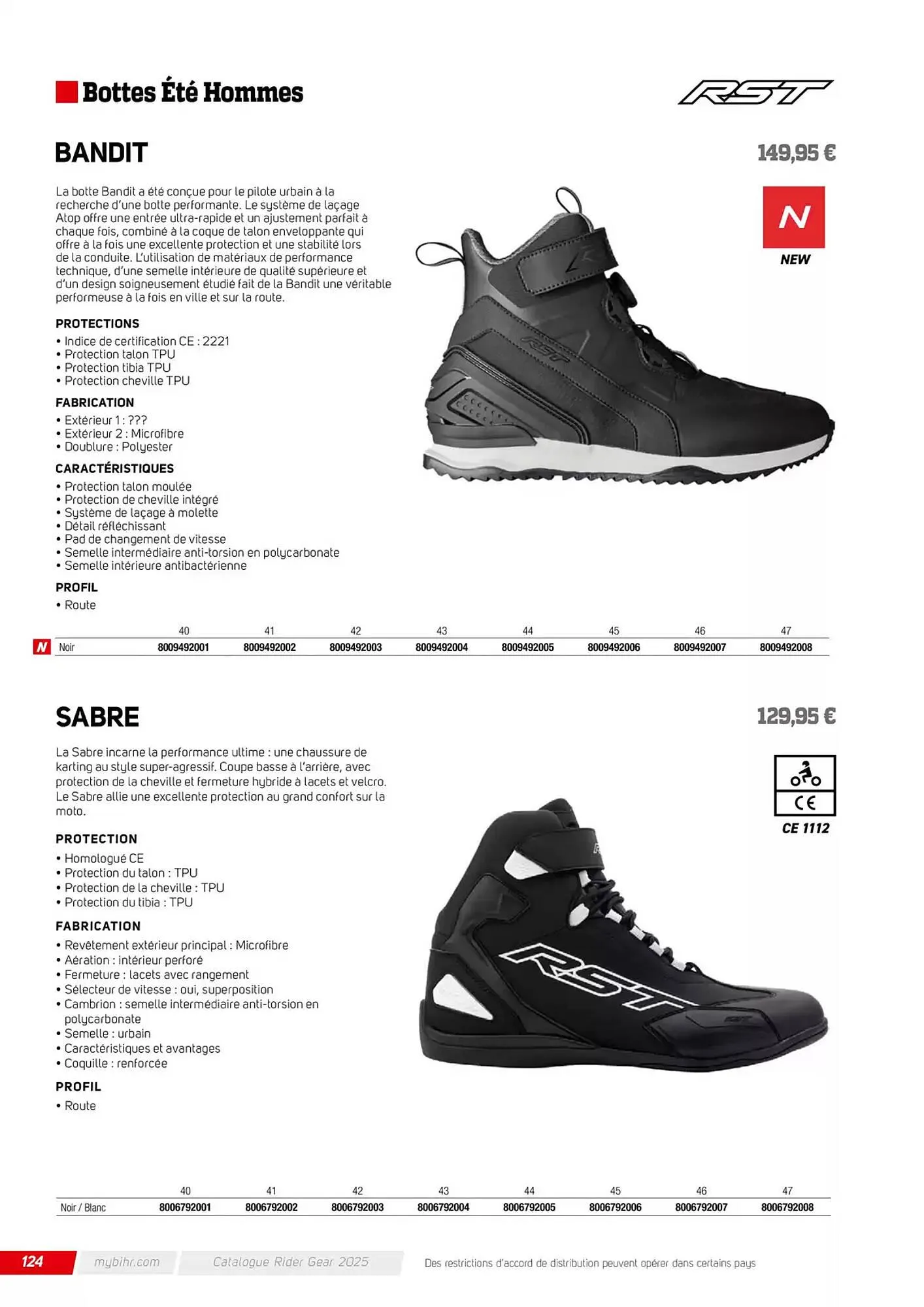 Catalogue Bihr du 12 décembre au 31 décembre 2025 - Catalogue page 124