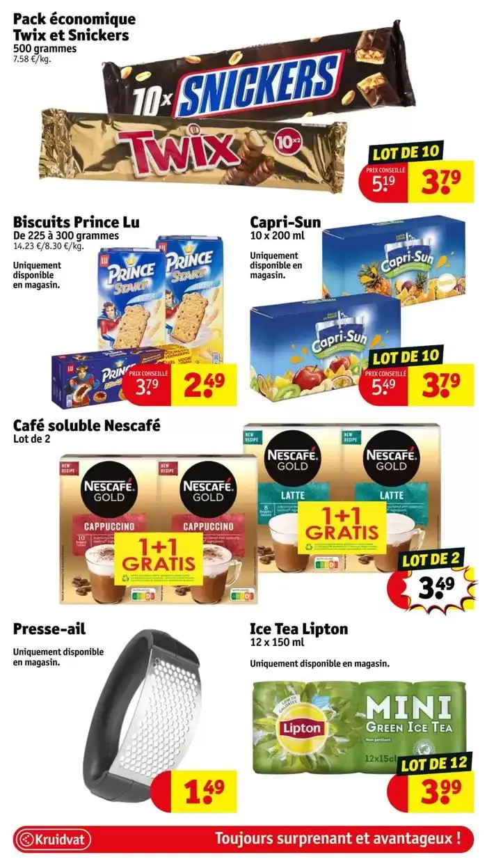 Dépliant 12 du 17 mars au 23 mars 2025 - Catalogue page 50