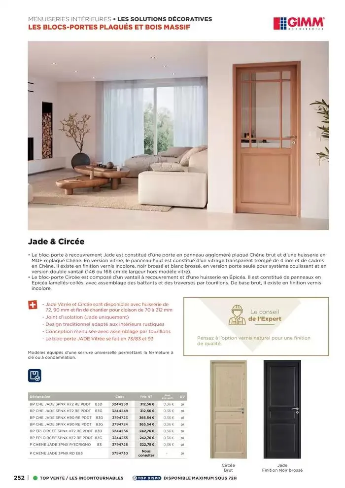 Catalogue 2025 Agenceurs du 25 avril au 31 décembre 2025 - Catalogue page 252