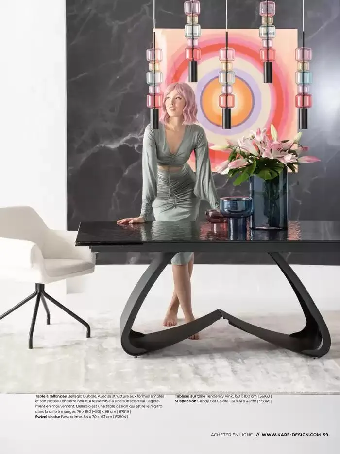 LE MAGAZINE POUR LES ENTHOUSIASTES DU DESIGN du 6 février au 31 décembre 2025 - Catalogue page 59