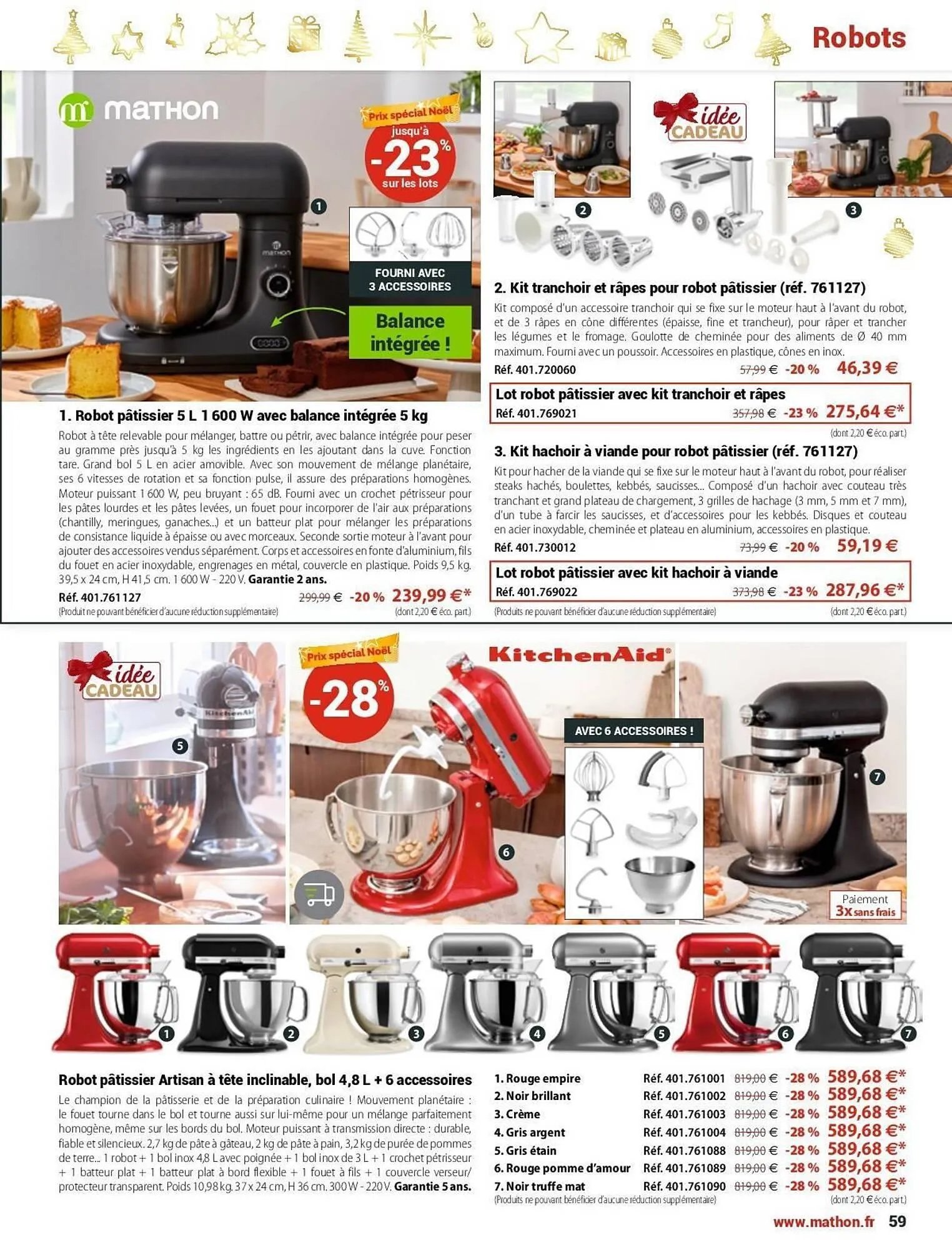 Catalogue Mathon du 28 octobre au 31 décembre 2025 - Catalogue page 59