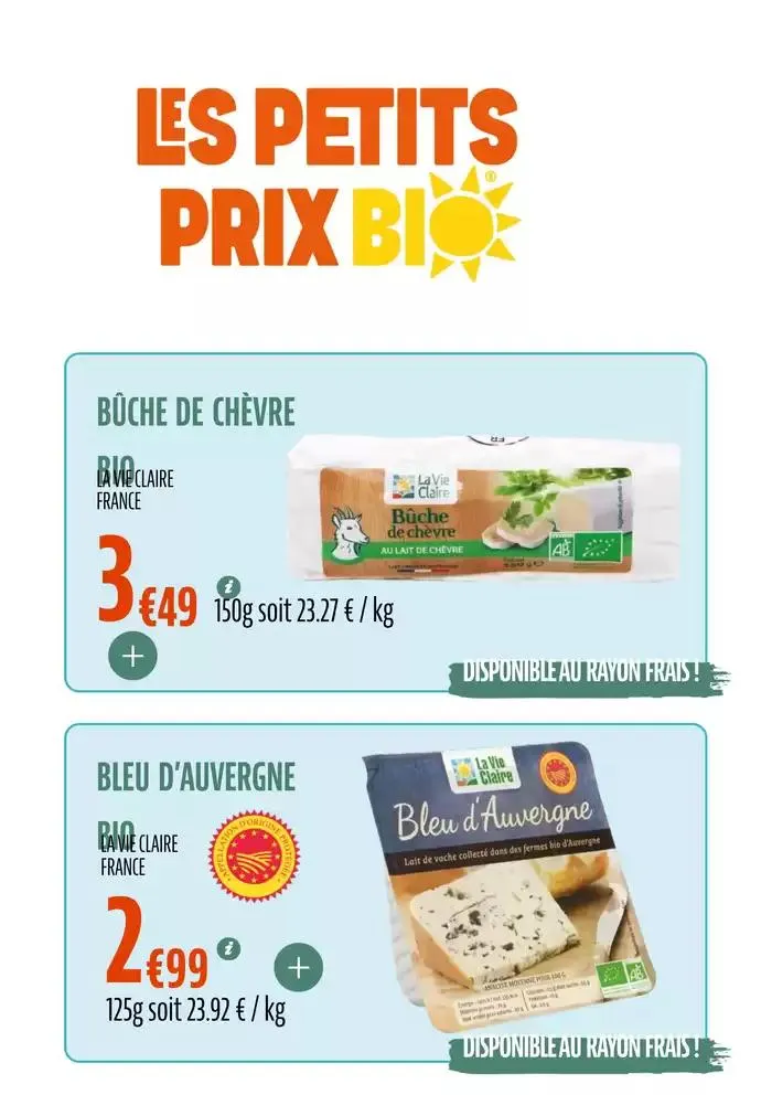 LES PETITS PRIX BIO du 11 mars au 31 décembre 2025 - Catalogue page 26
