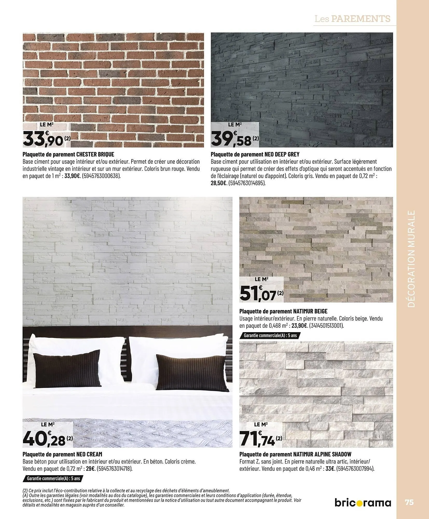 Catalogue Bricorama du 27 octobre au 7 décembre 2025 - Catalogue page 75