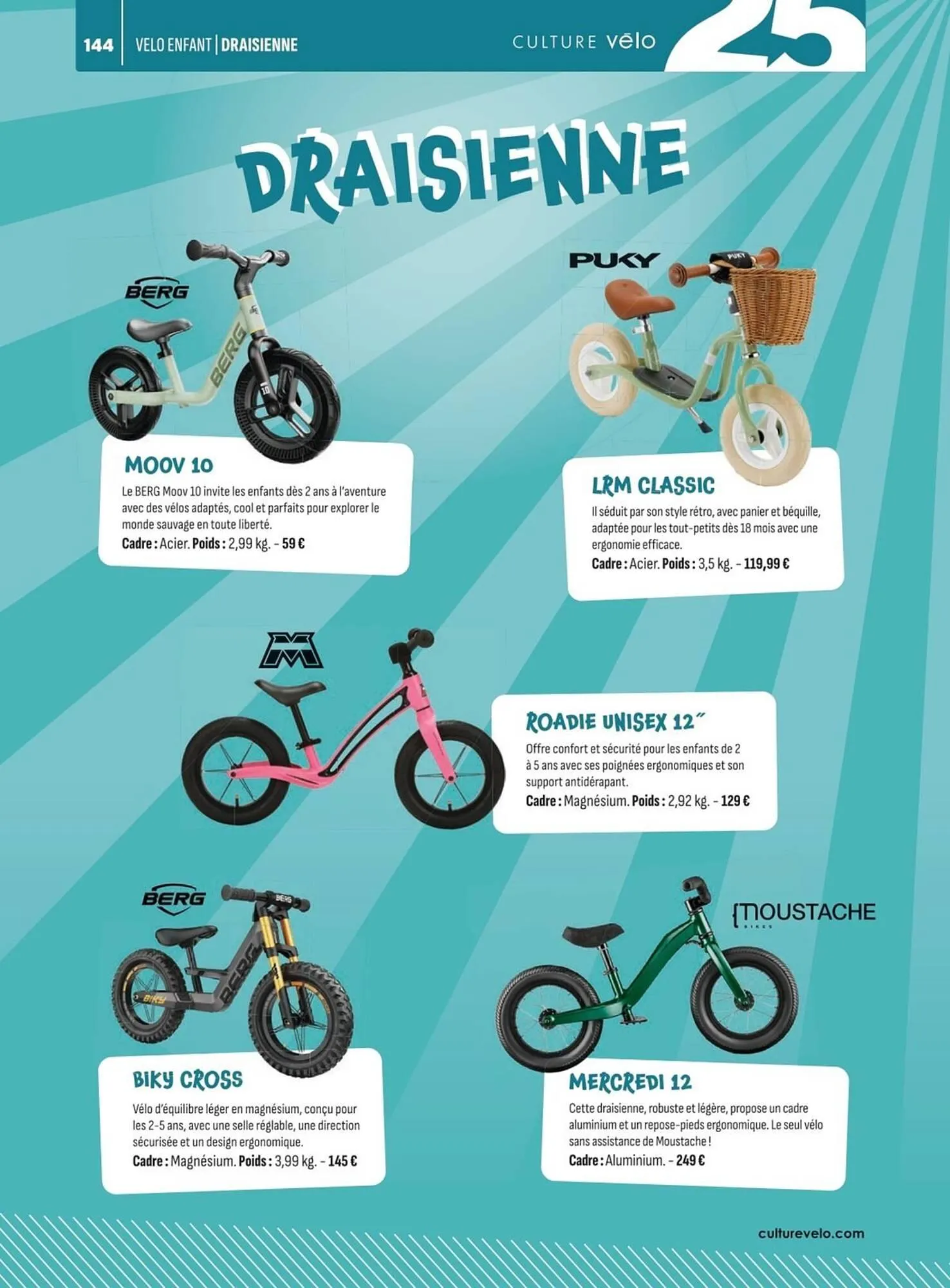 Catalogue Culture Vélo du 2 mai au 31 décembre 2025 - Catalogue page 144