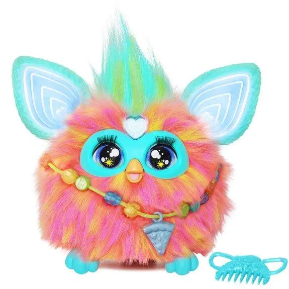Peluche Furby corail