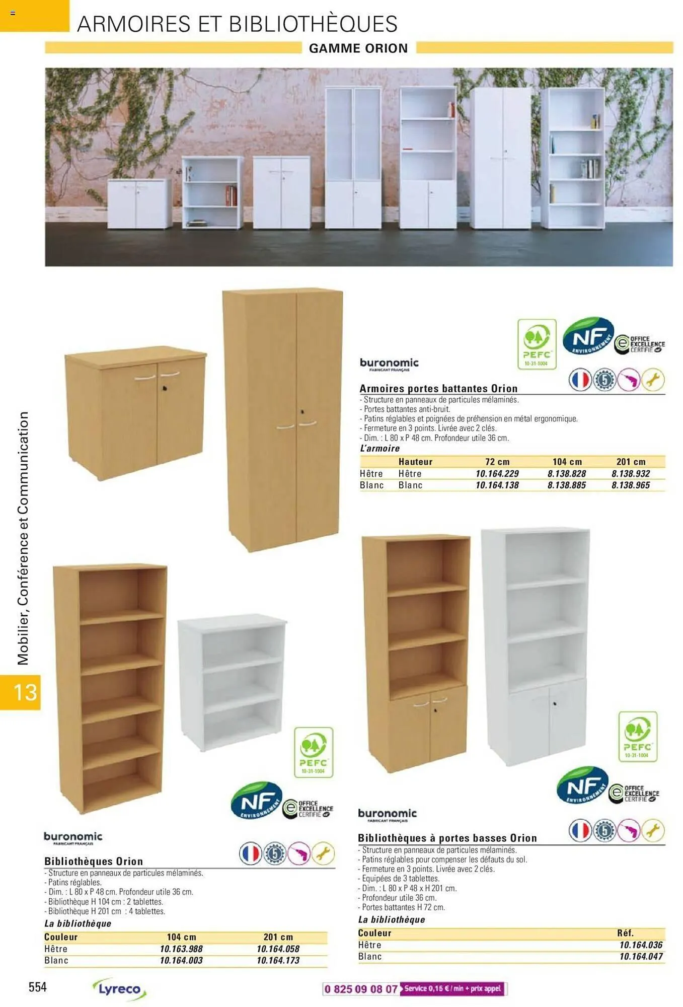 Catalogue Lyreco du 15 mai au 31 décembre 2023 - Catalogue page 554