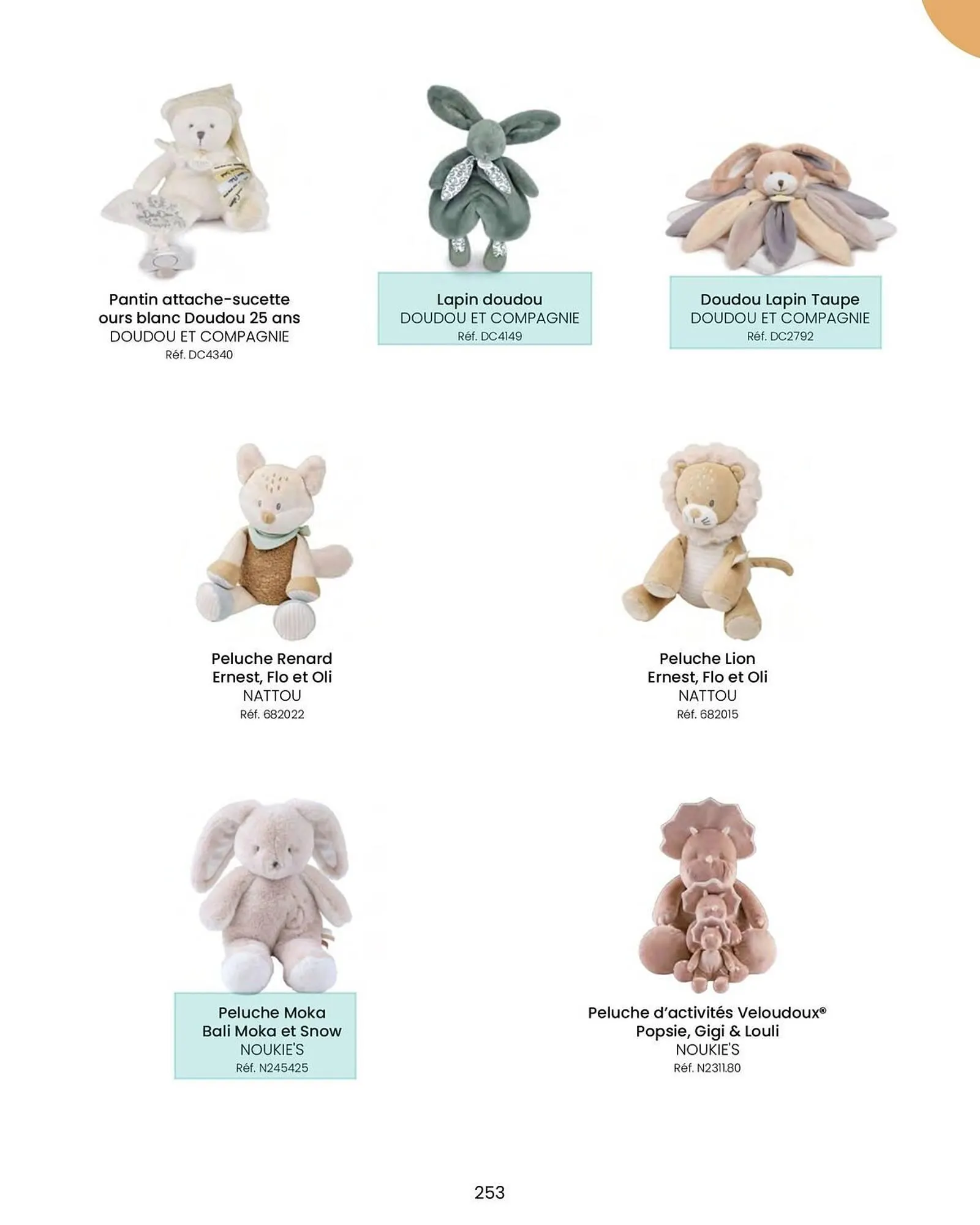 Catalogue Bébé 9 du 14 août au 31 décembre 2026 - Catalogue page 255