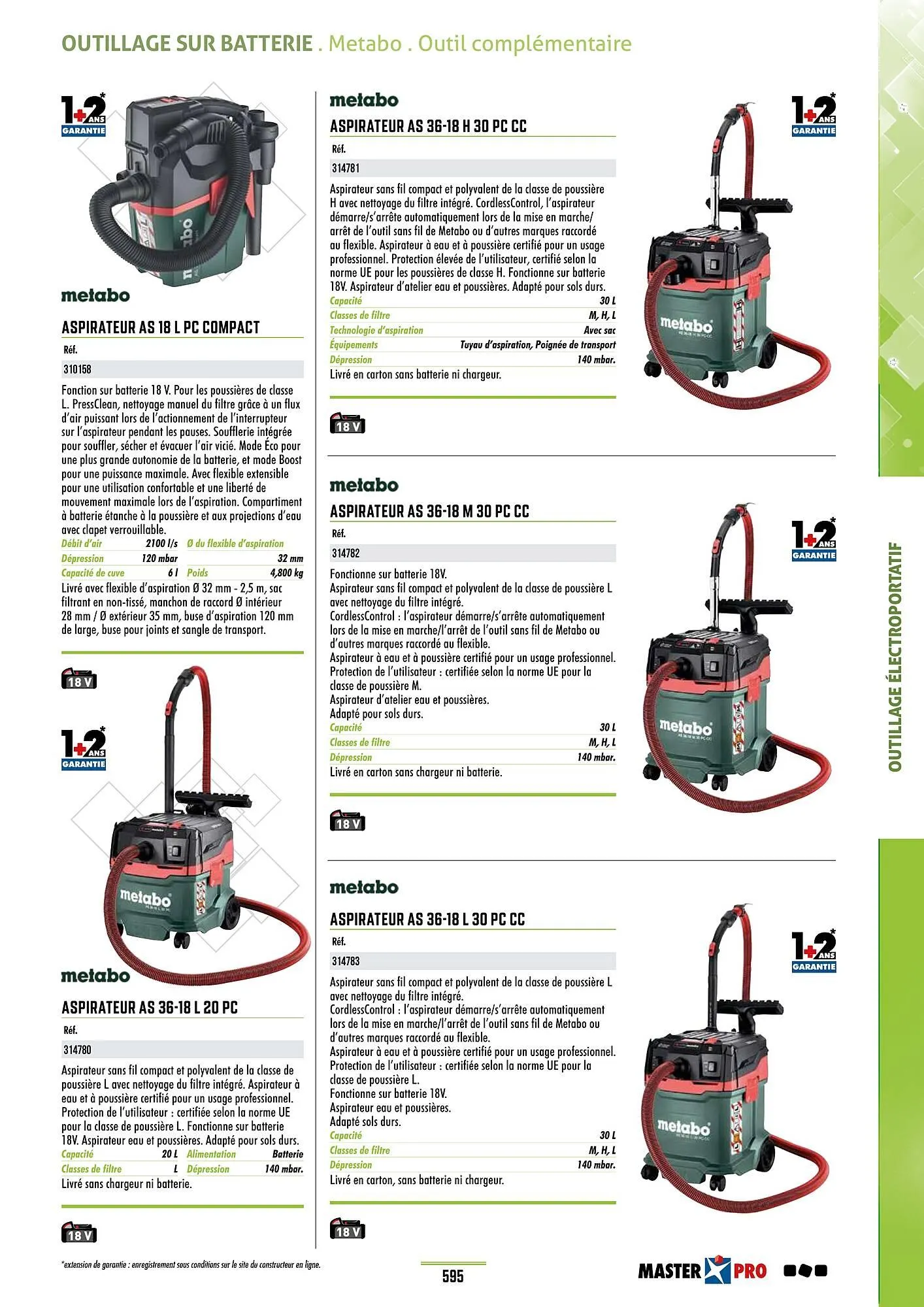 Catalogue Master Pro du 28 janvier au 30 décembre 2028 - Catalogue page 599
