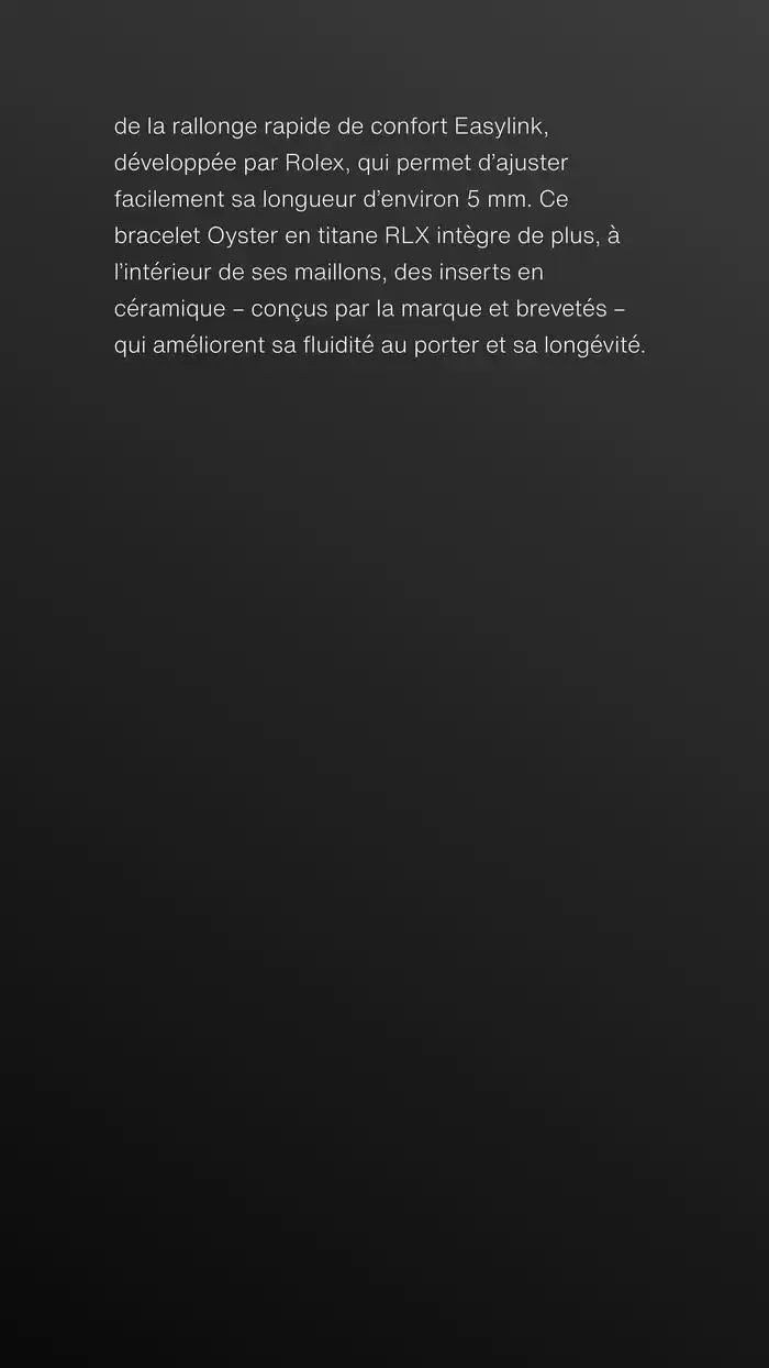 Rolex Yacht Master du 29 janvier au 29 janvier 2026 - Catalogue page 9