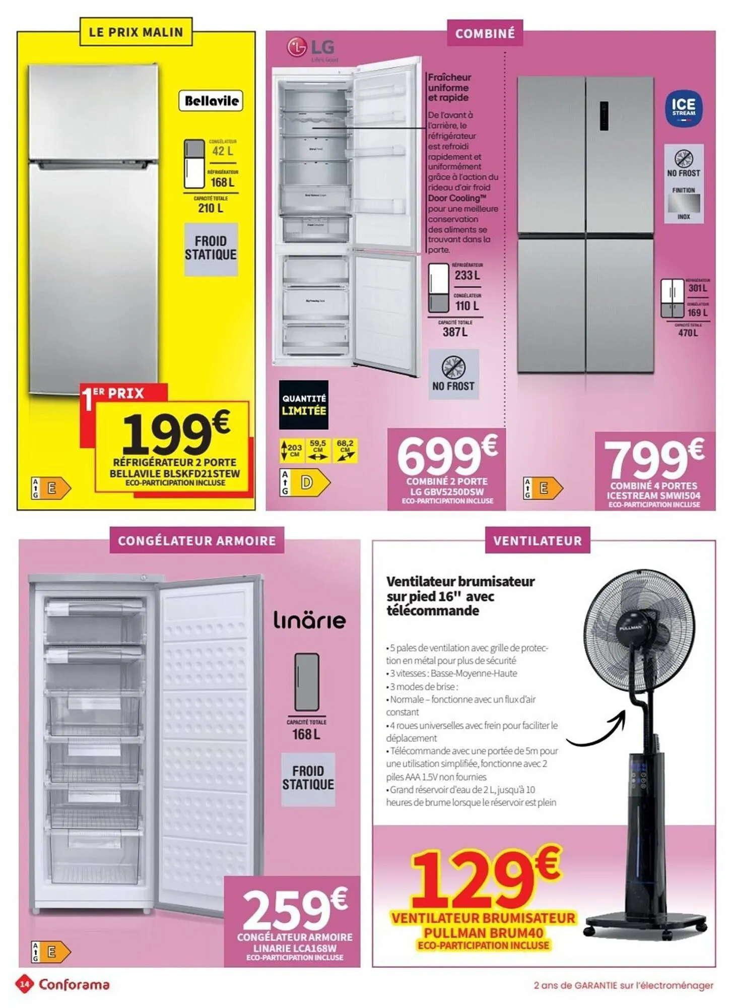 Catalogue Conforama du 17 février au 15 mars 2025 - Catalogue page 14