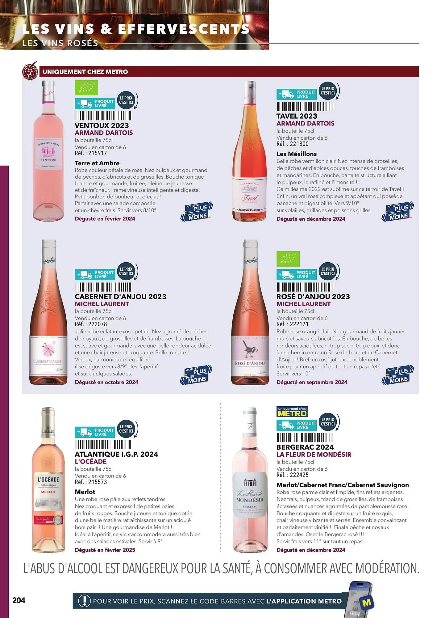 Catalogue METRO du 2 mars au 31 décembre 2025 - Catalogue page 204