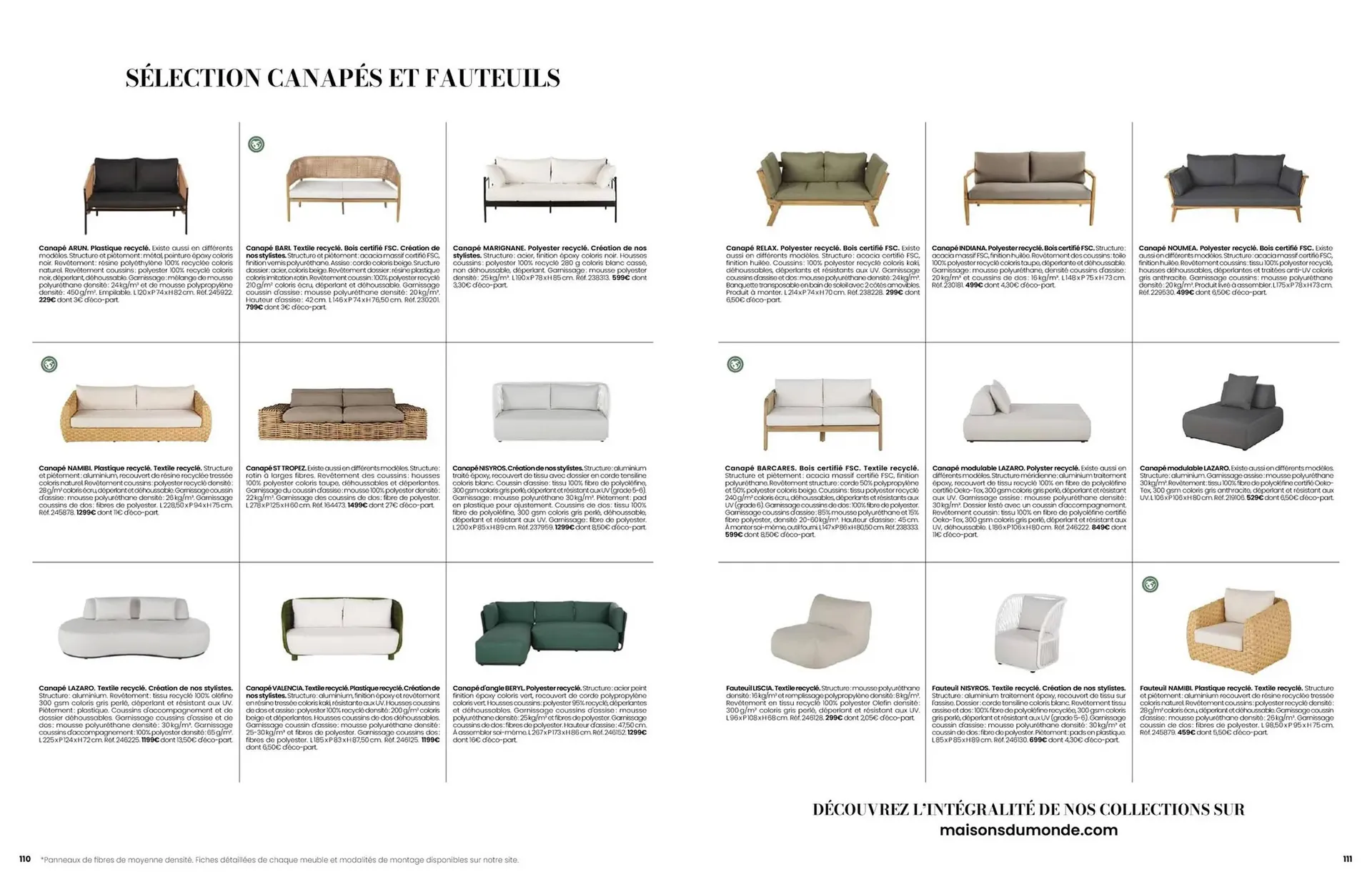 Catalogue Maisons du Monde du 12 mai au 31 août 2025 - Catalogue page 57
