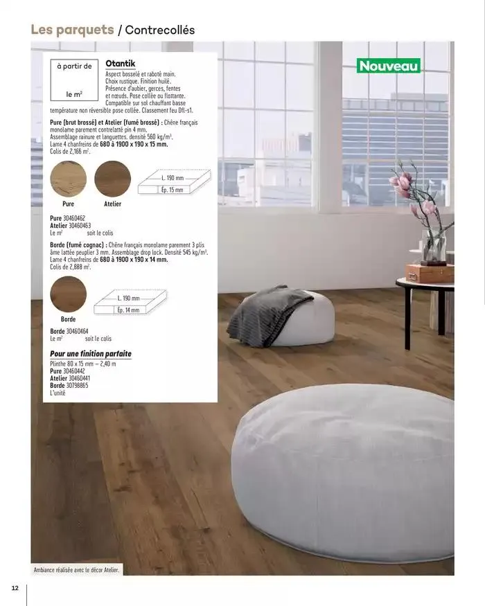 Aménagents Intérieurs 2025 du 1 janvier au 31 décembre 2025 - Catalogue page 12