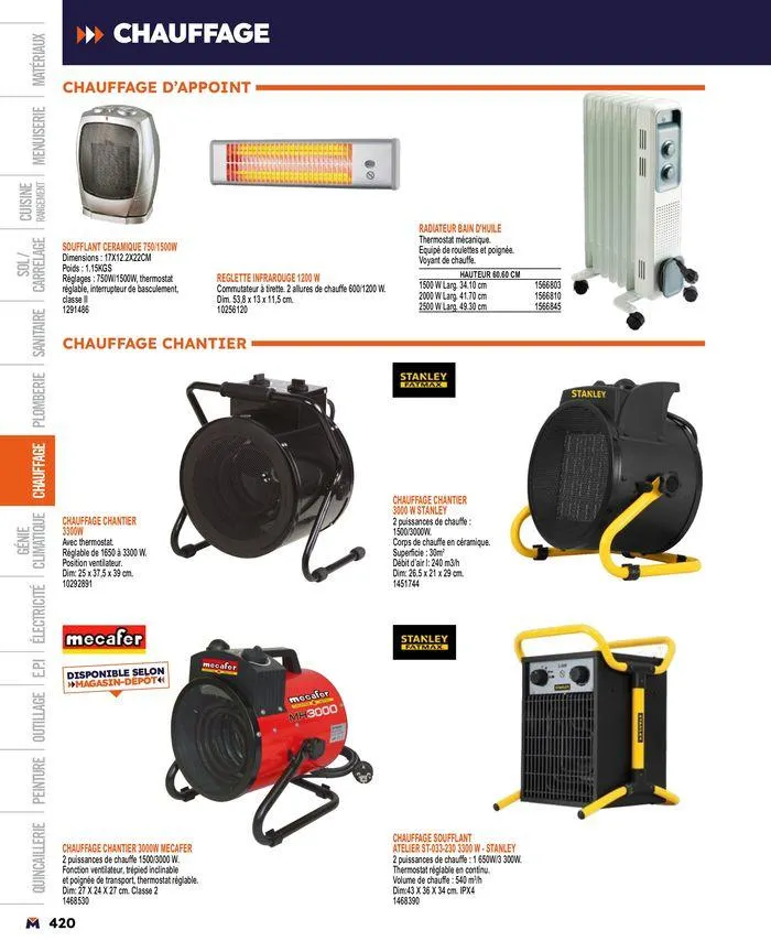 Guide produits 2024 du 15 mars au 31 décembre 2024 - Catalogue page 420