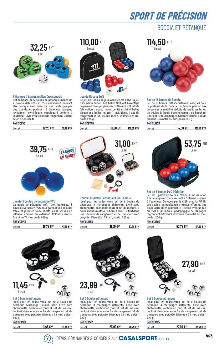 ÉQUIPEMENT SPORTIF du 6 mars au 31 décembre 2025 - Catalogue page 417
