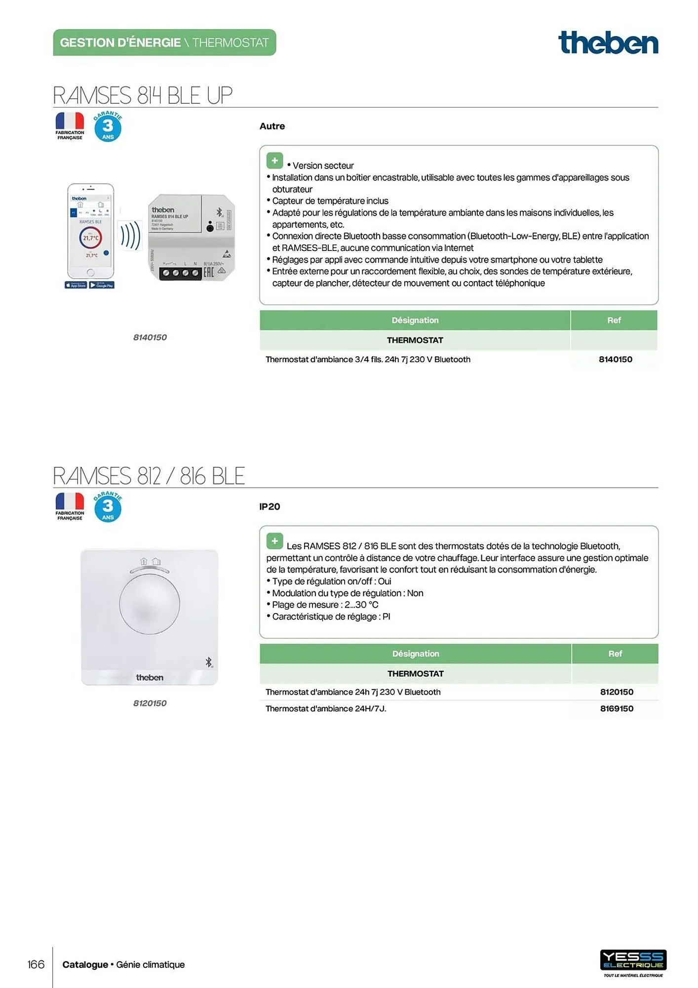 Catalogue Yesss electrique du 14 octobre au 31 décembre 2026 - Catalogue page 168