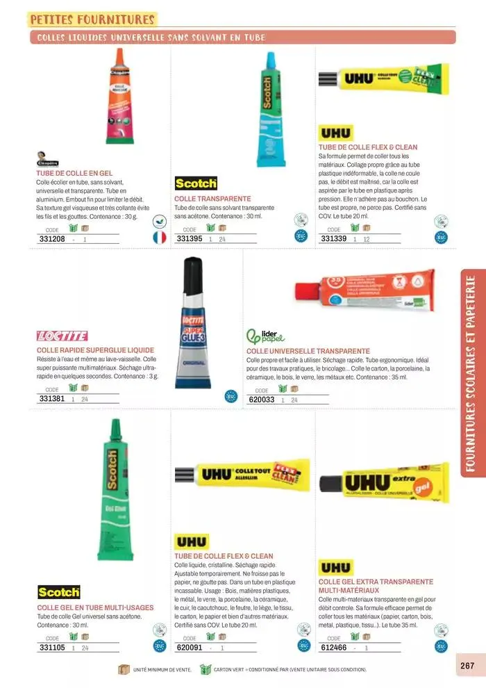 Nos Catalogues Thématiques du 1 janvier au 31 décembre 2025 - Catalogue page 269