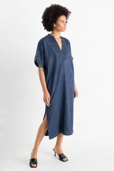 Denim kaftan