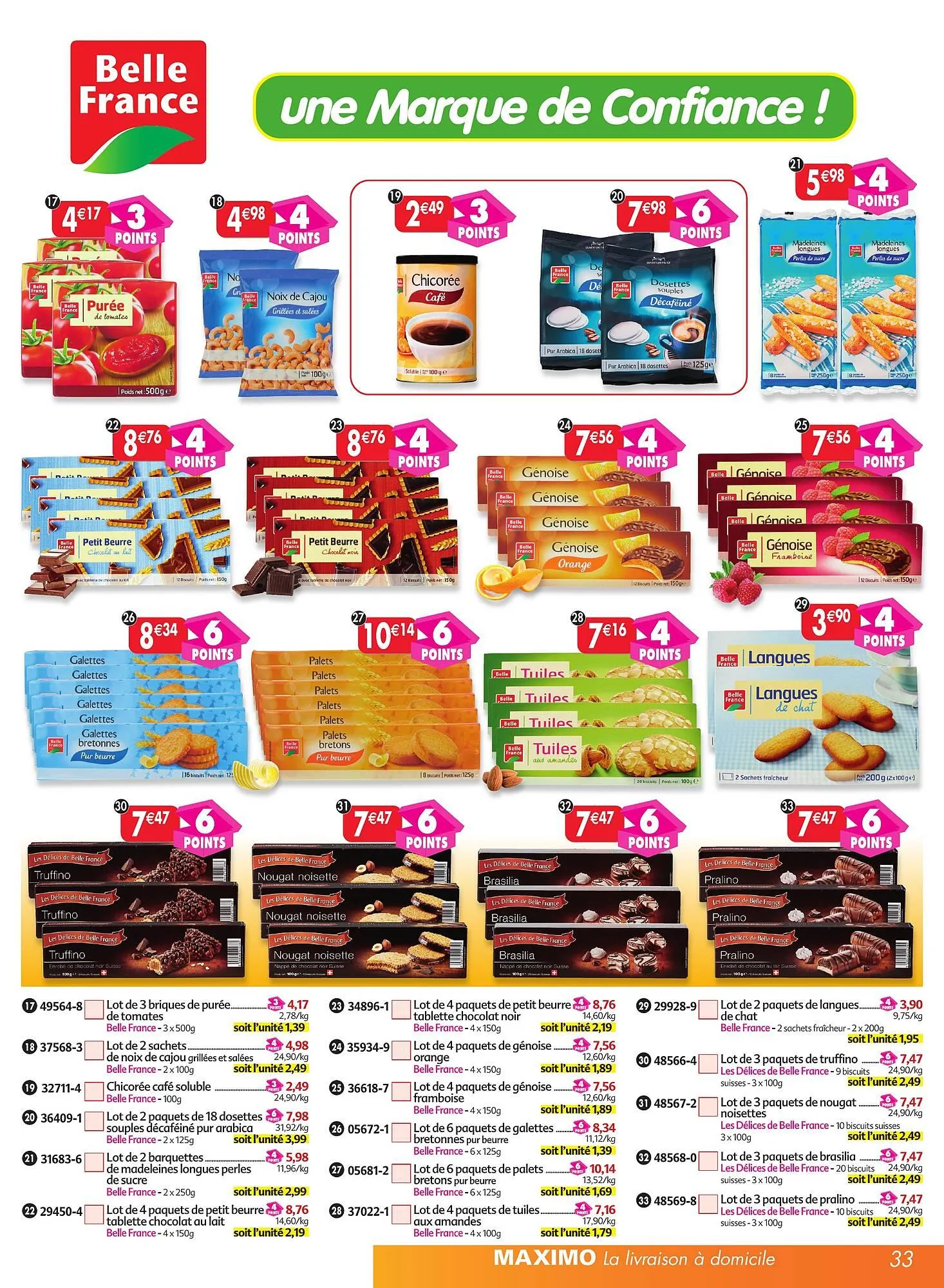 Catalogue Maximo du 30 septembre au 31 octobre 2025 - Catalogue page 33
