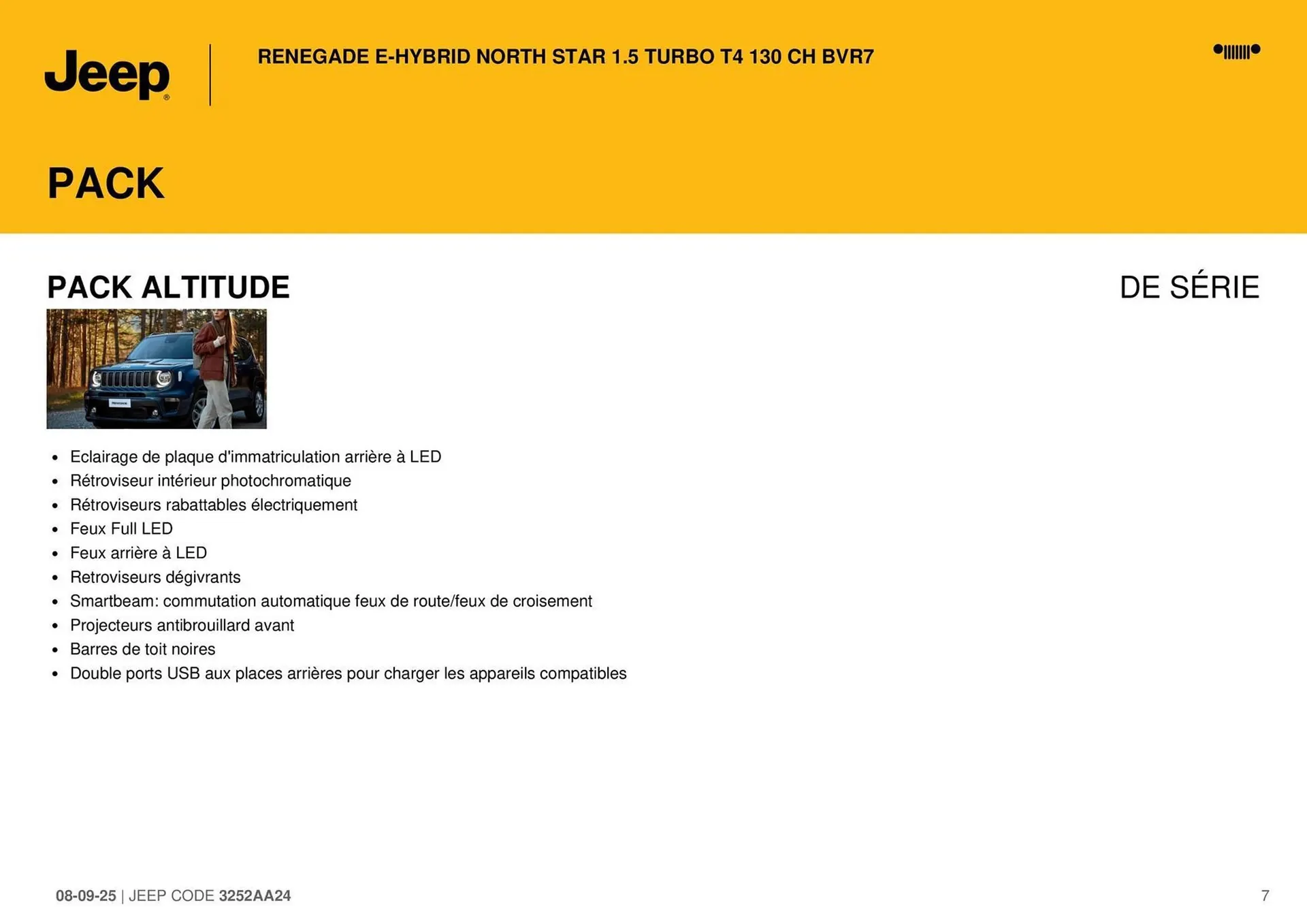 Catalogue Jeep du 8 septembre au 30 septembre 2026 - Catalogue page 7