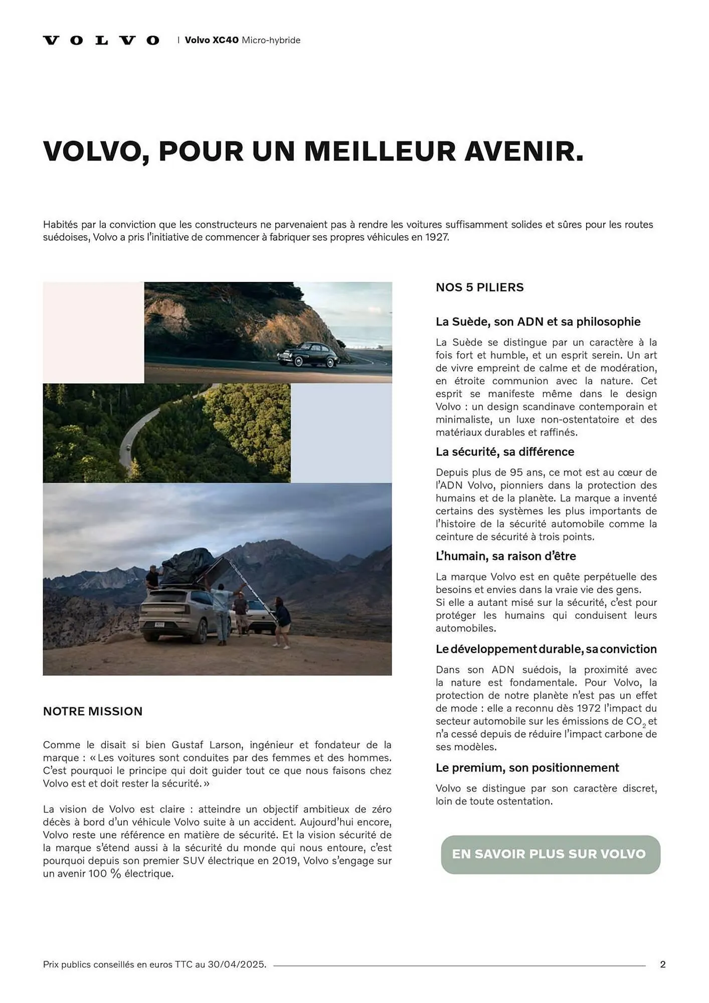 Catalogue VOLVO du 7 janvier au 31 janvier 2027 - Catalogue page 2