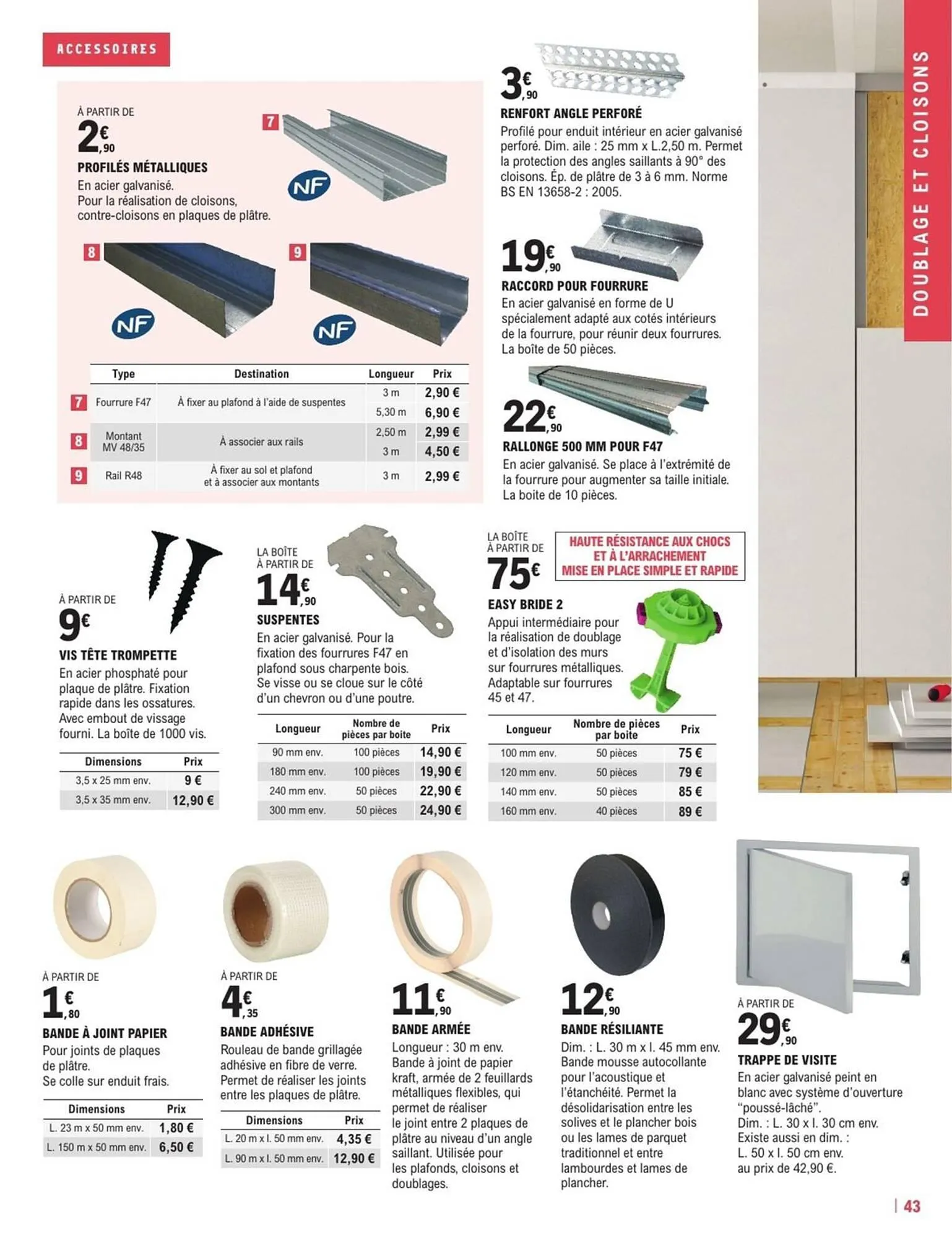 Catalogue E.Leclerc Brico du 28 mai au 31 décembre 2025 - Catalogue page 43