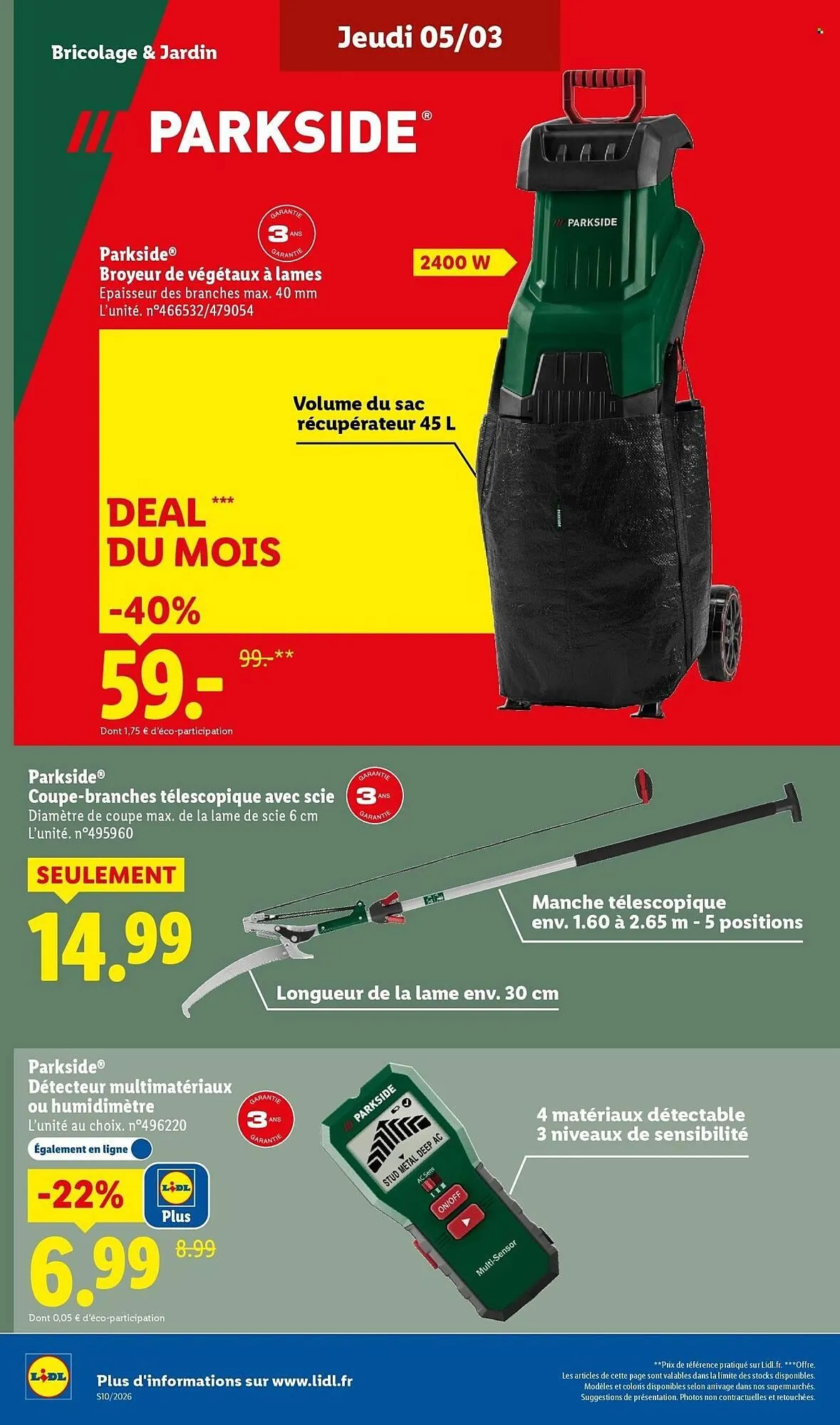 Catalogue Lidl du 2 mars au 5 mars 2026 - Catalogue page 22