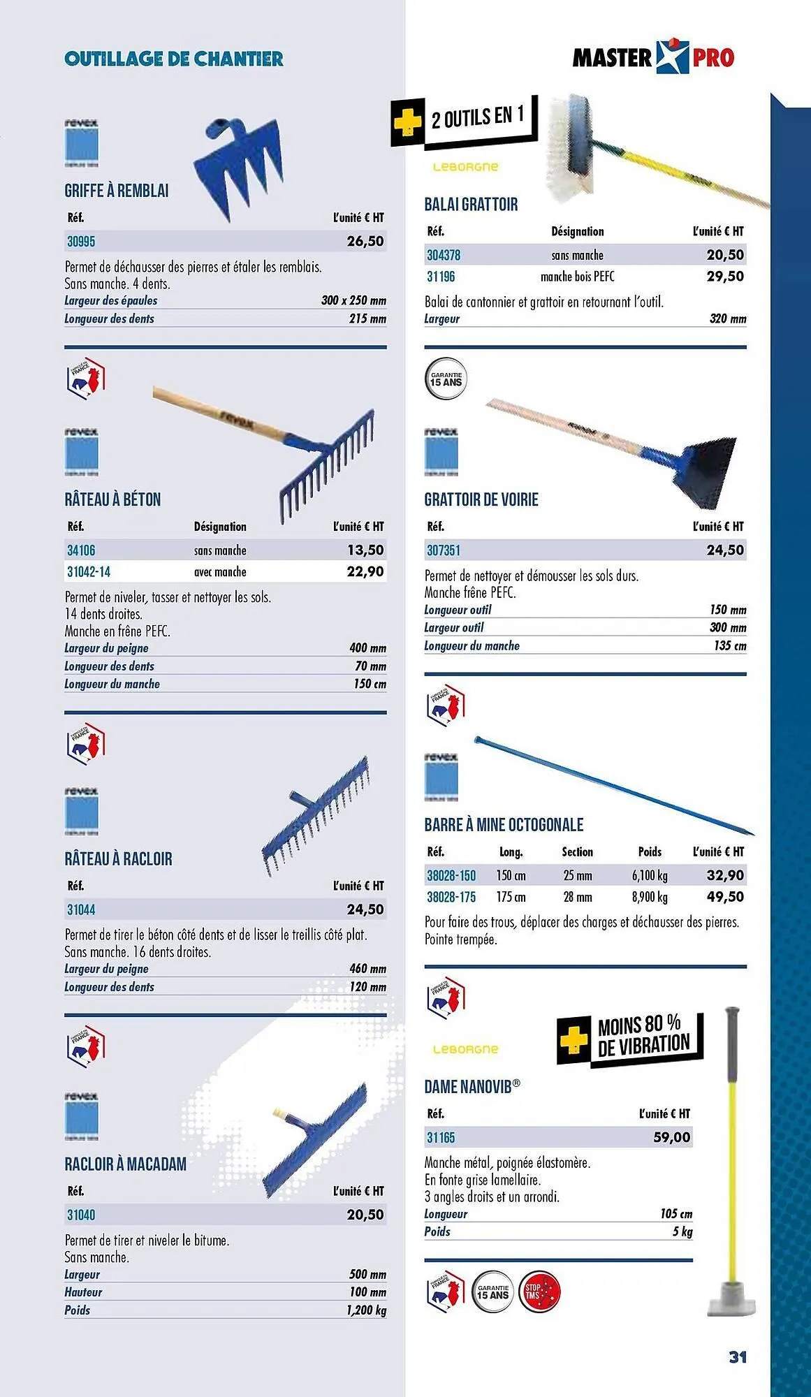 Catalogue Master Pro du 3 janvier au 31 décembre 2025 - Catalogue page 33