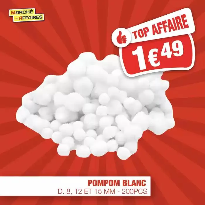 Laissez libre cours à votre imagination en cette période de fêtes grâce à nos Top Affaire créatifs du 21 novembre au 30 novembre 2024 - Catalogue page 3