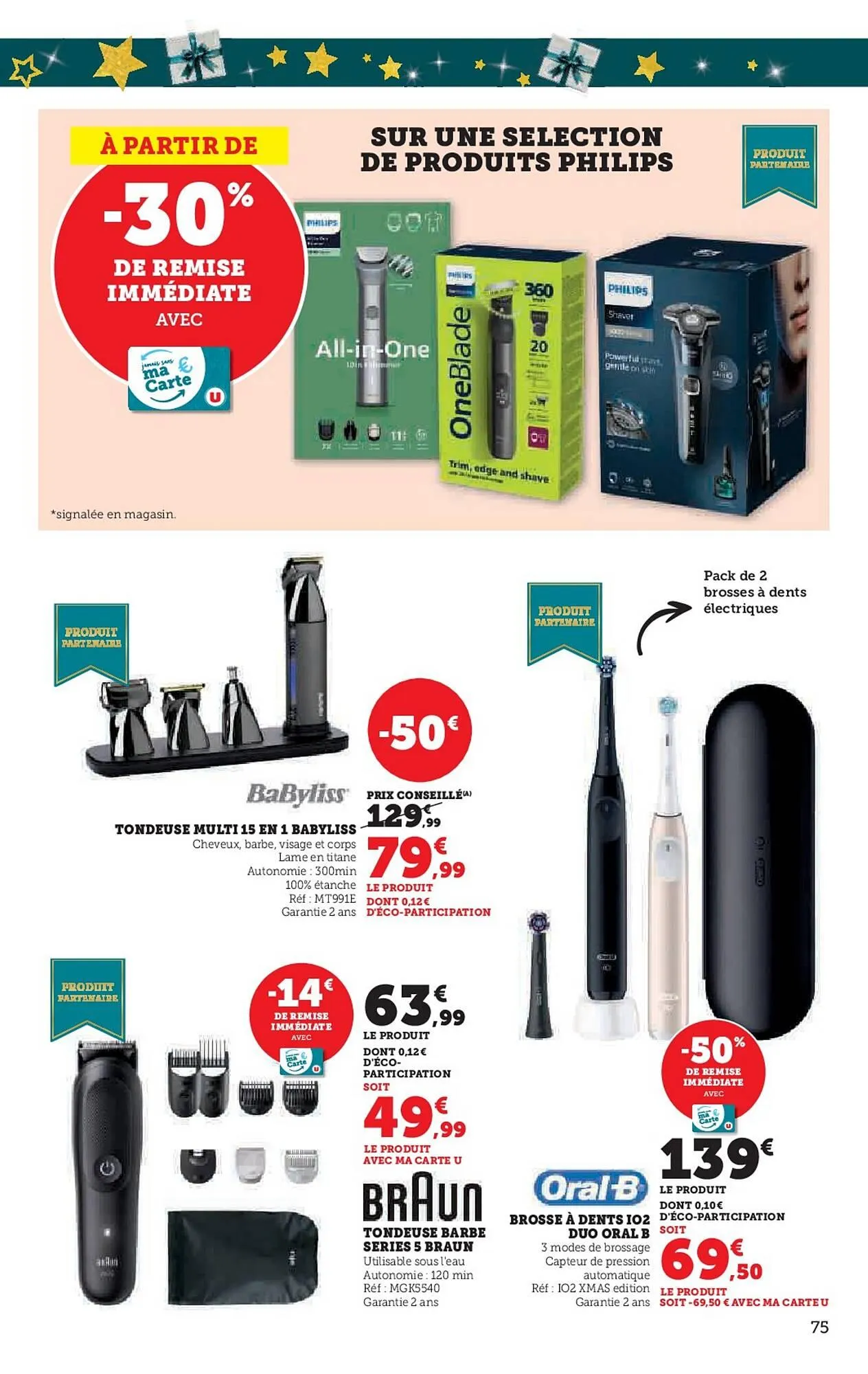 Catalogue Hyper U du 12 novembre au 30 novembre 2025 - Catalogue page 75