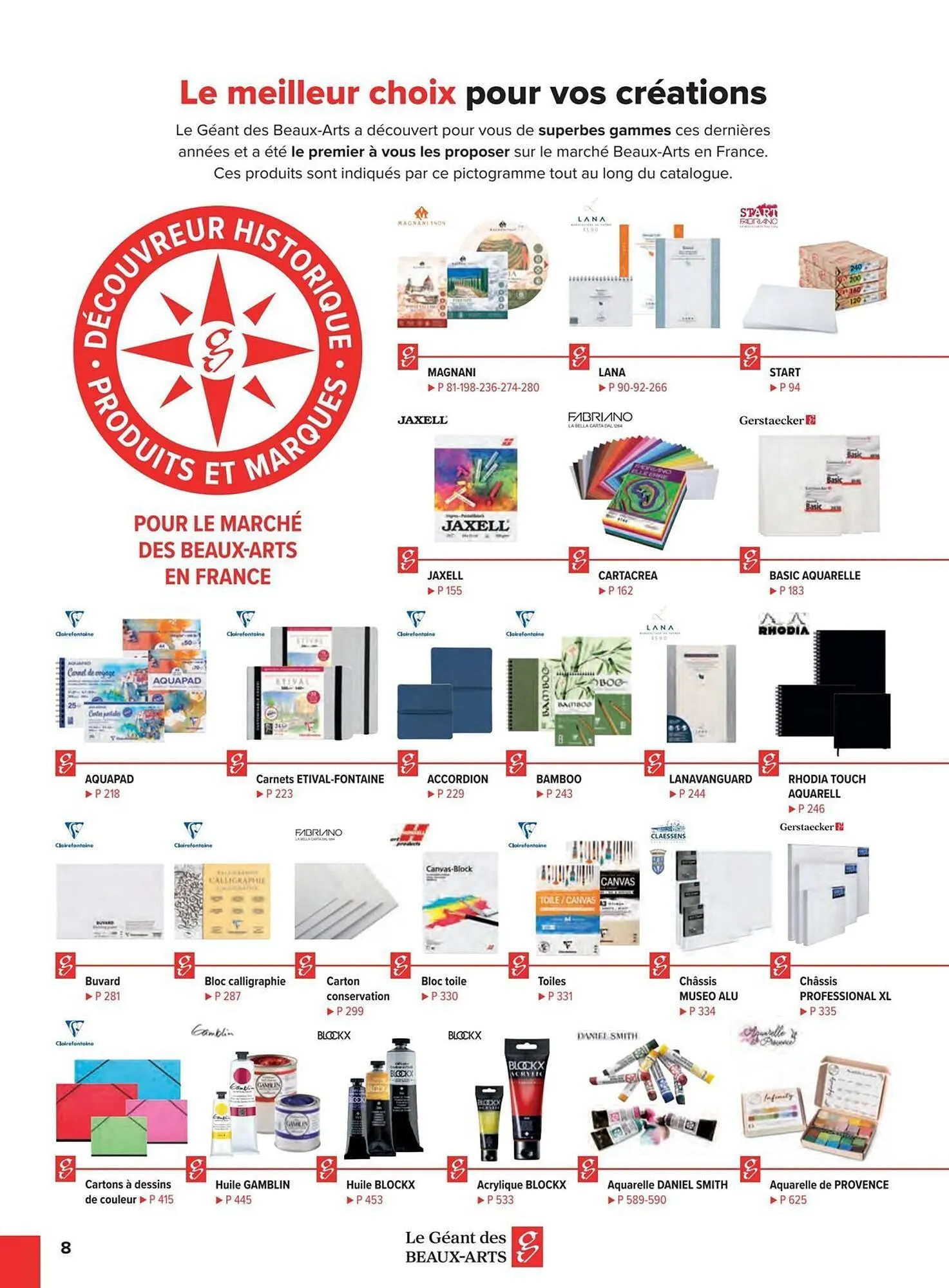 Catalogue Le Géant des Beaux-Arts du 6 janvier au 31 décembre 2025 - Catalogue page 199
