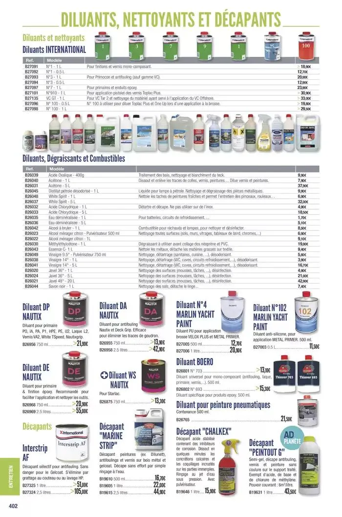 Catalogue Accastillage Diffusion 2025 du 1 janvier au 31 décembre 2025 - Catalogue page 404