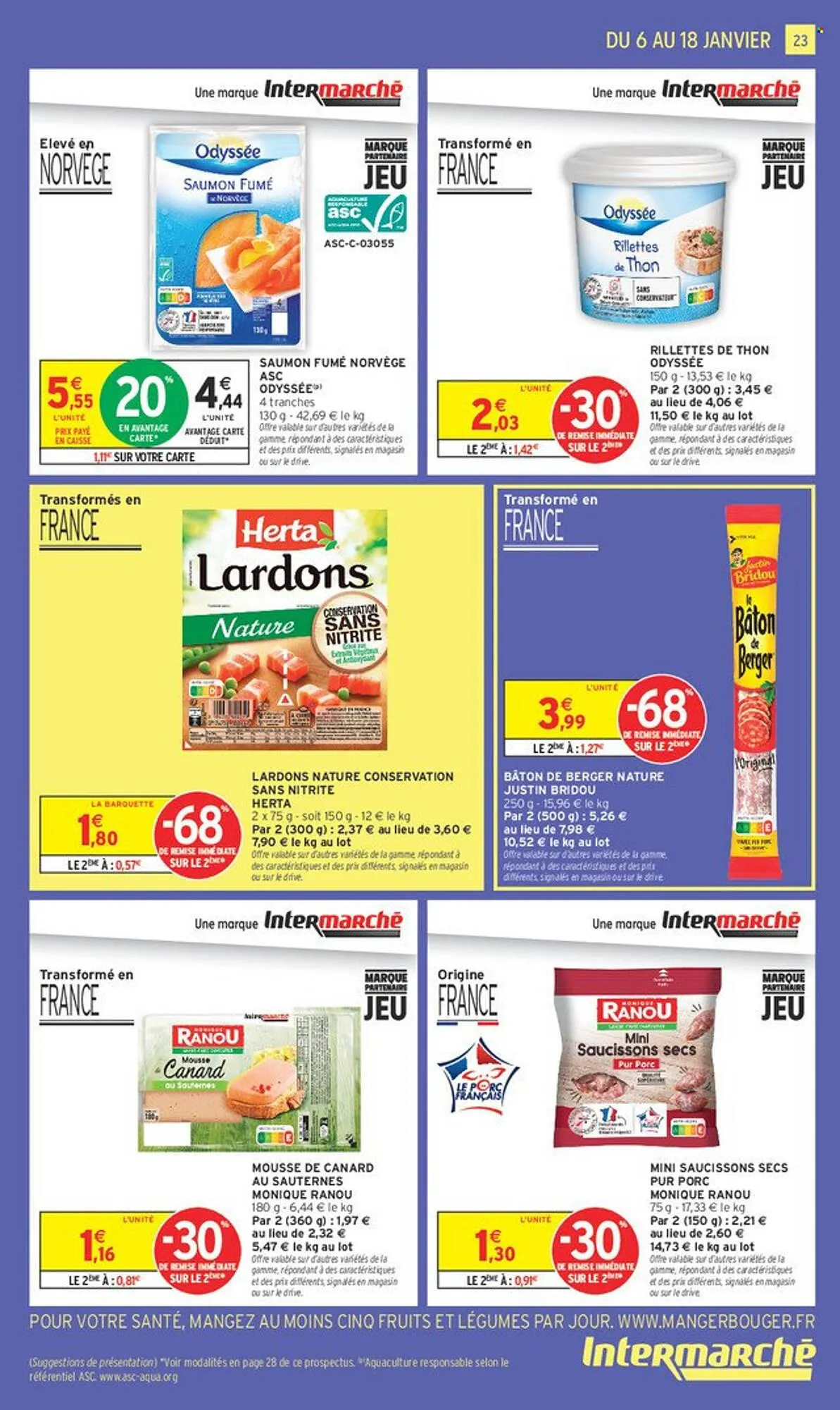 Catalogue Intermarché du 6 janvier au 18 janvier 2026 - Catalogue page 23
