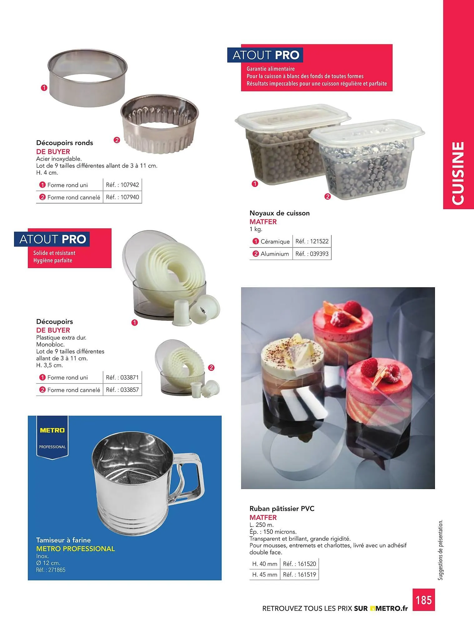 Catalogue METRO du 1 janvier au 31 décembre 2026 - Catalogue page 185