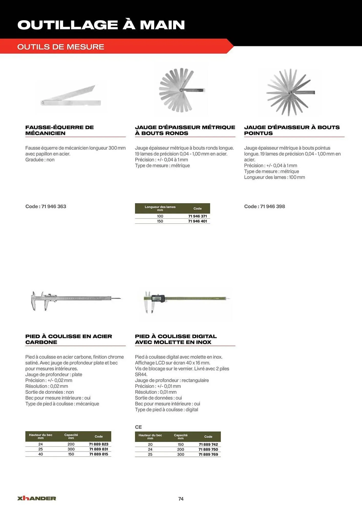 Catalogue Prolians du 2 septembre au 31 décembre 2025 - Catalogue page 74