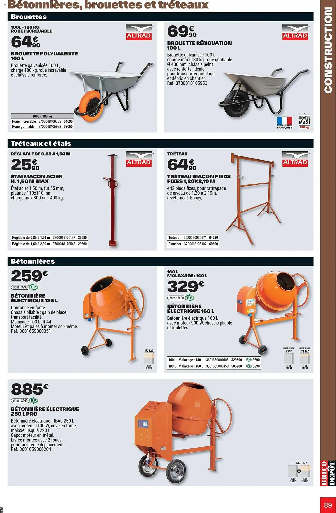 Catalogue Brico Dépôt du 25 mars au 12 juin 2026 - Catalogue page 89