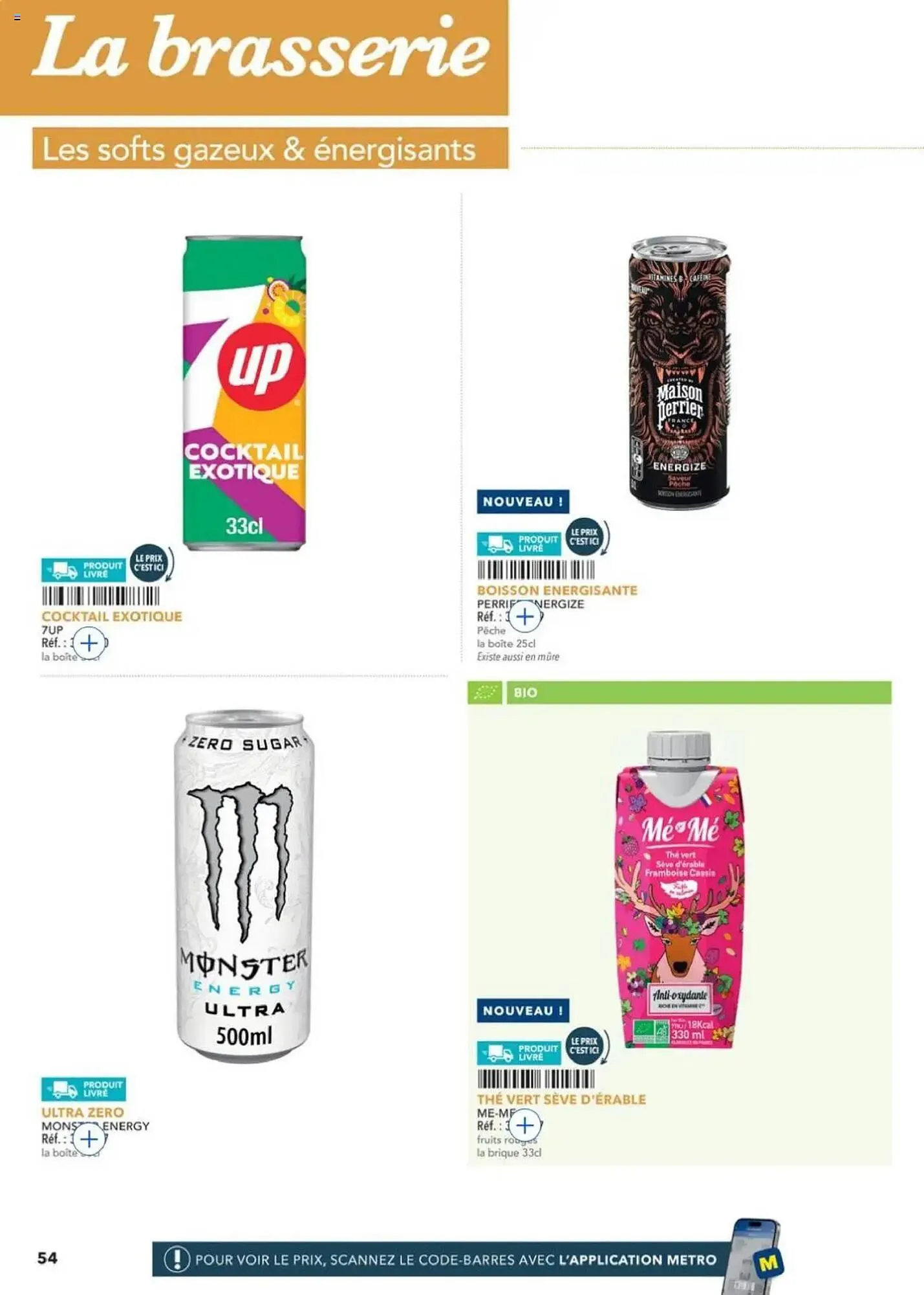 Catalogue METRO du 2 octobre au 31 décembre 2025 - Catalogue page 54