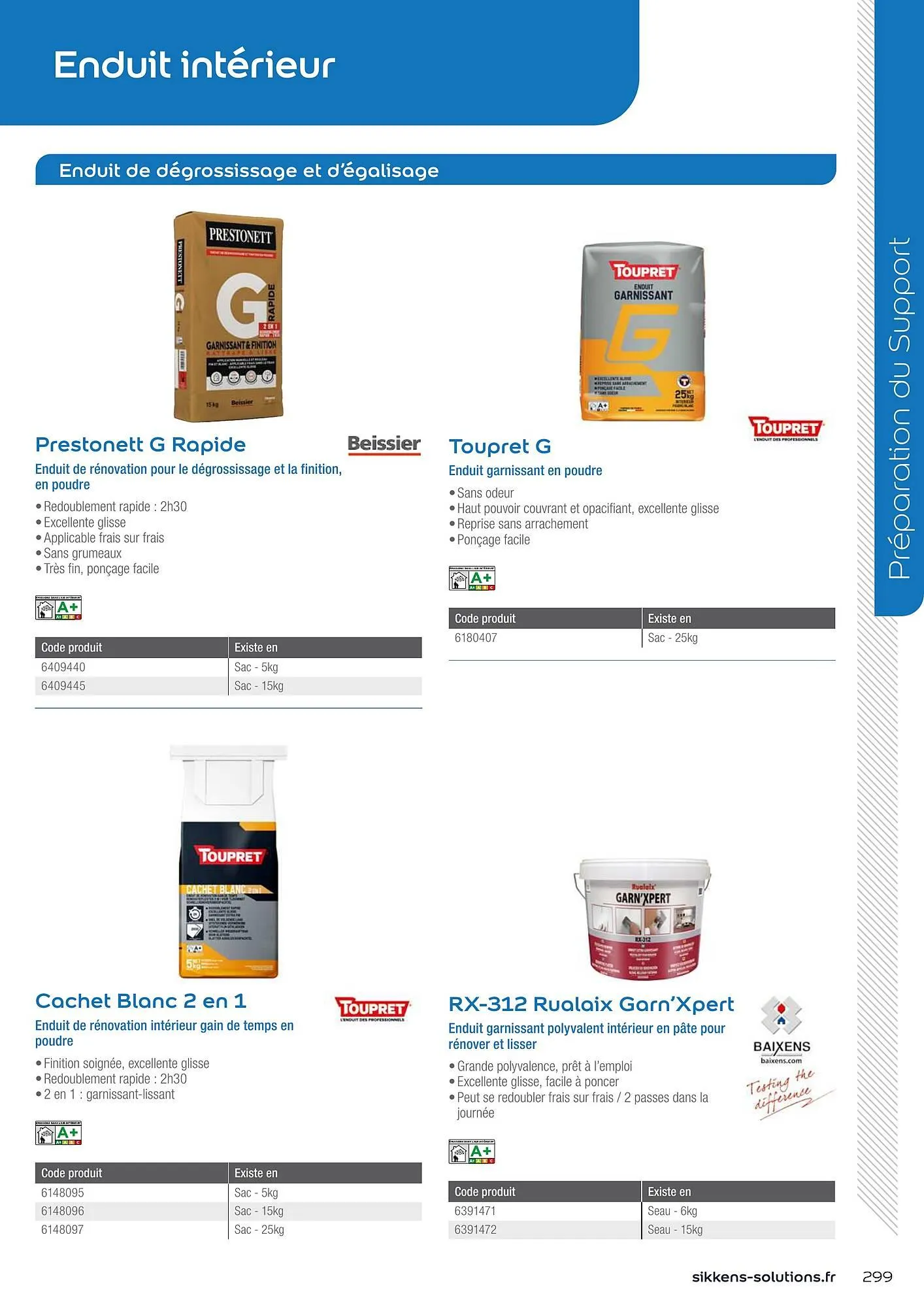 Catalogue Sikkens Solution du 1 janvier au 28 décembre 2025 - Catalogue page 249